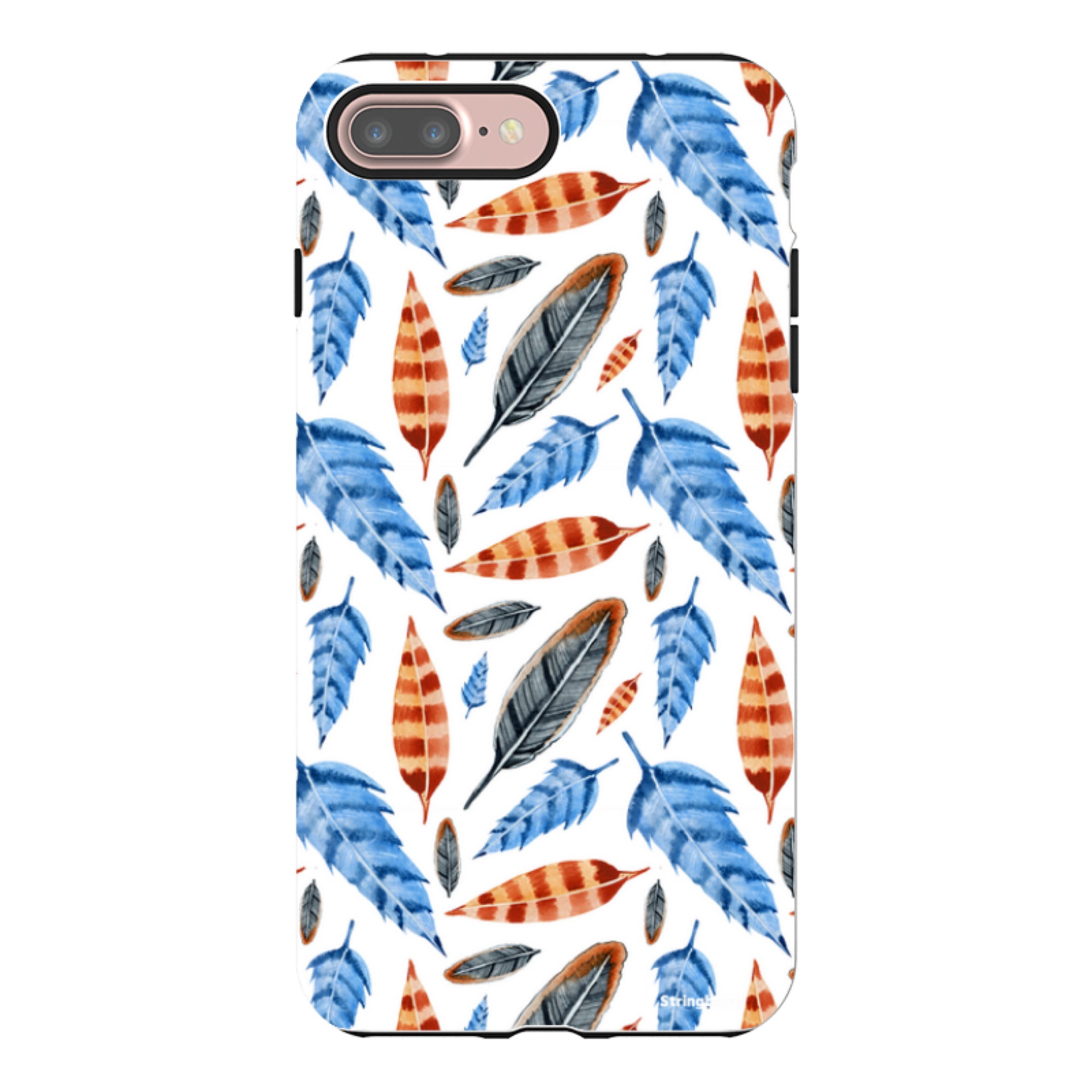 iPhone Tough Case - Multi Feathers