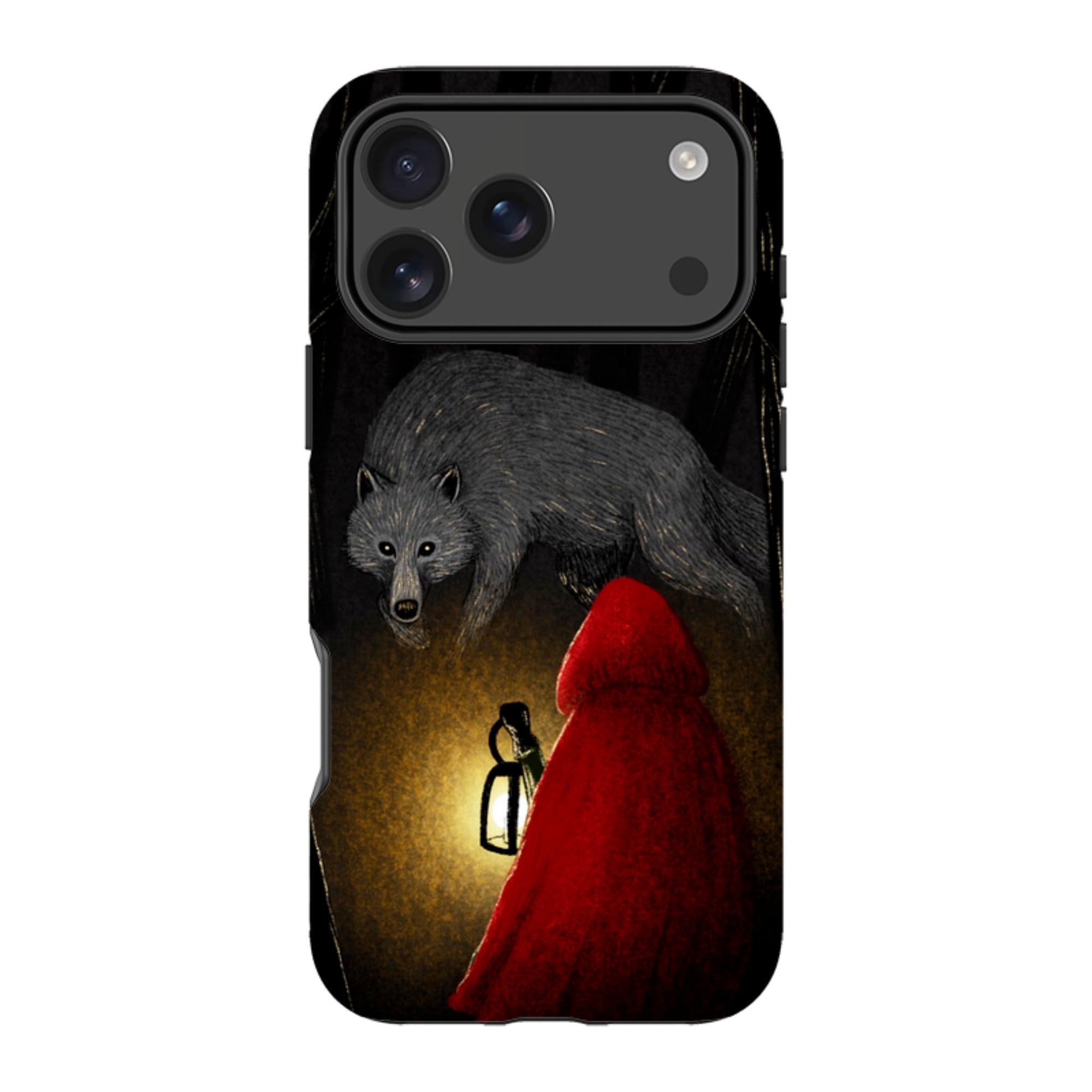 iPhone Tough Case - Riding Hood By Anna Stead
