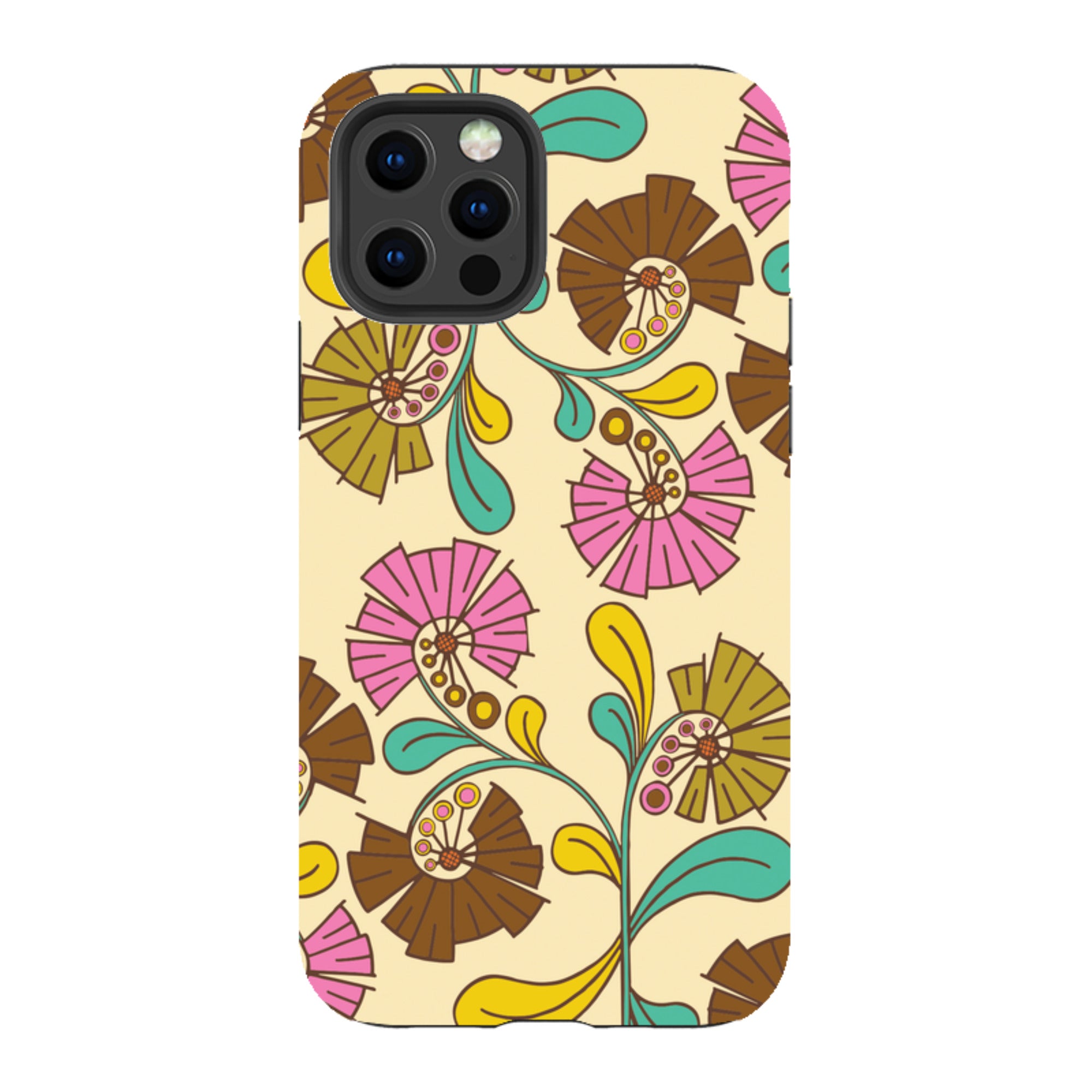 iPhone Tough Case - Fan Flower By Amelia Bowman