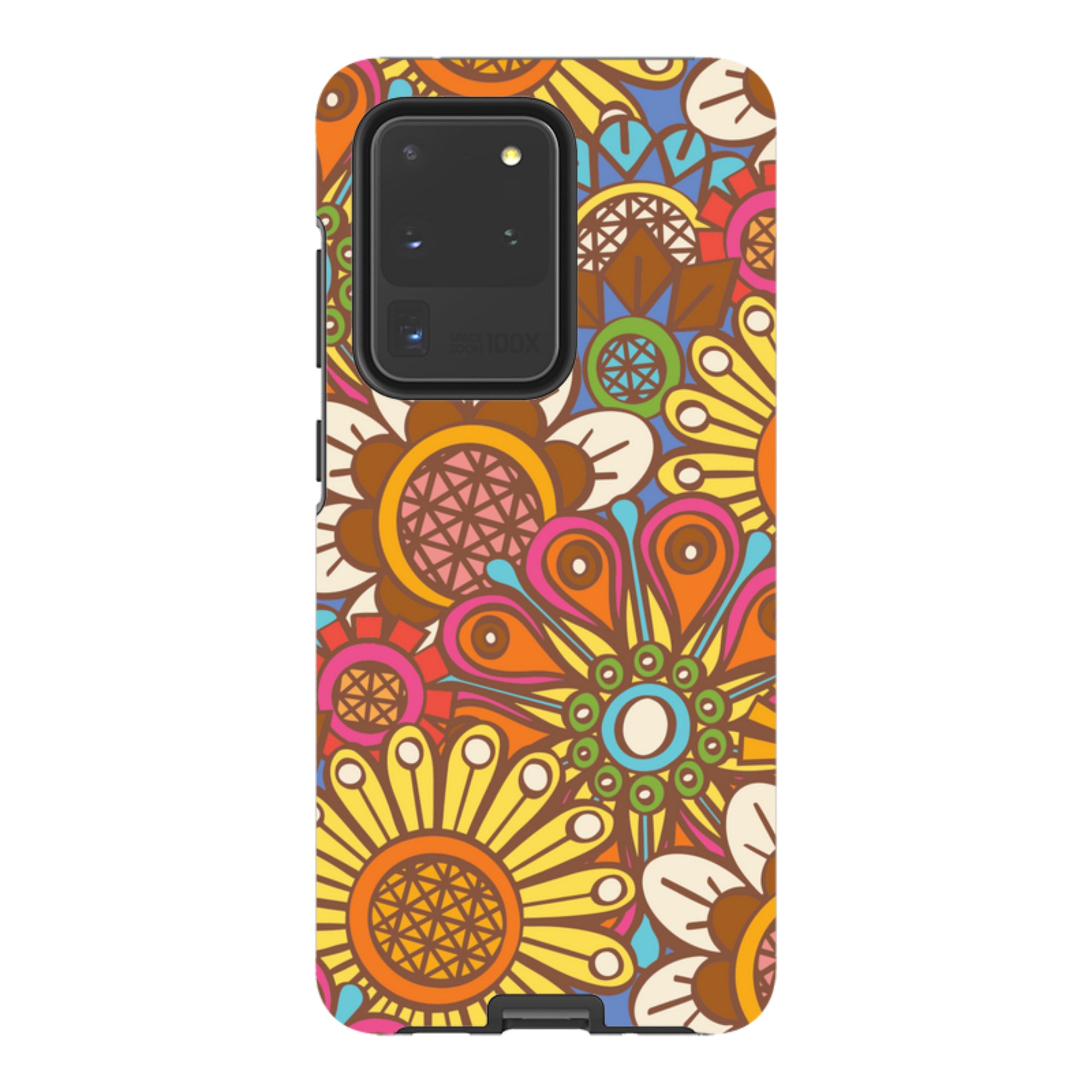 Samsung Tough Case - Retro Posy Brights By Amelia Bowman