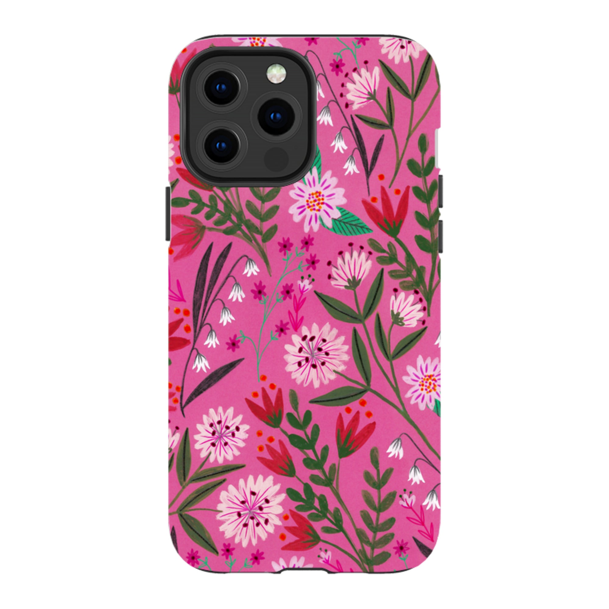 iPhone Tough Case - Pink Sunset By Lee Foster Wilson