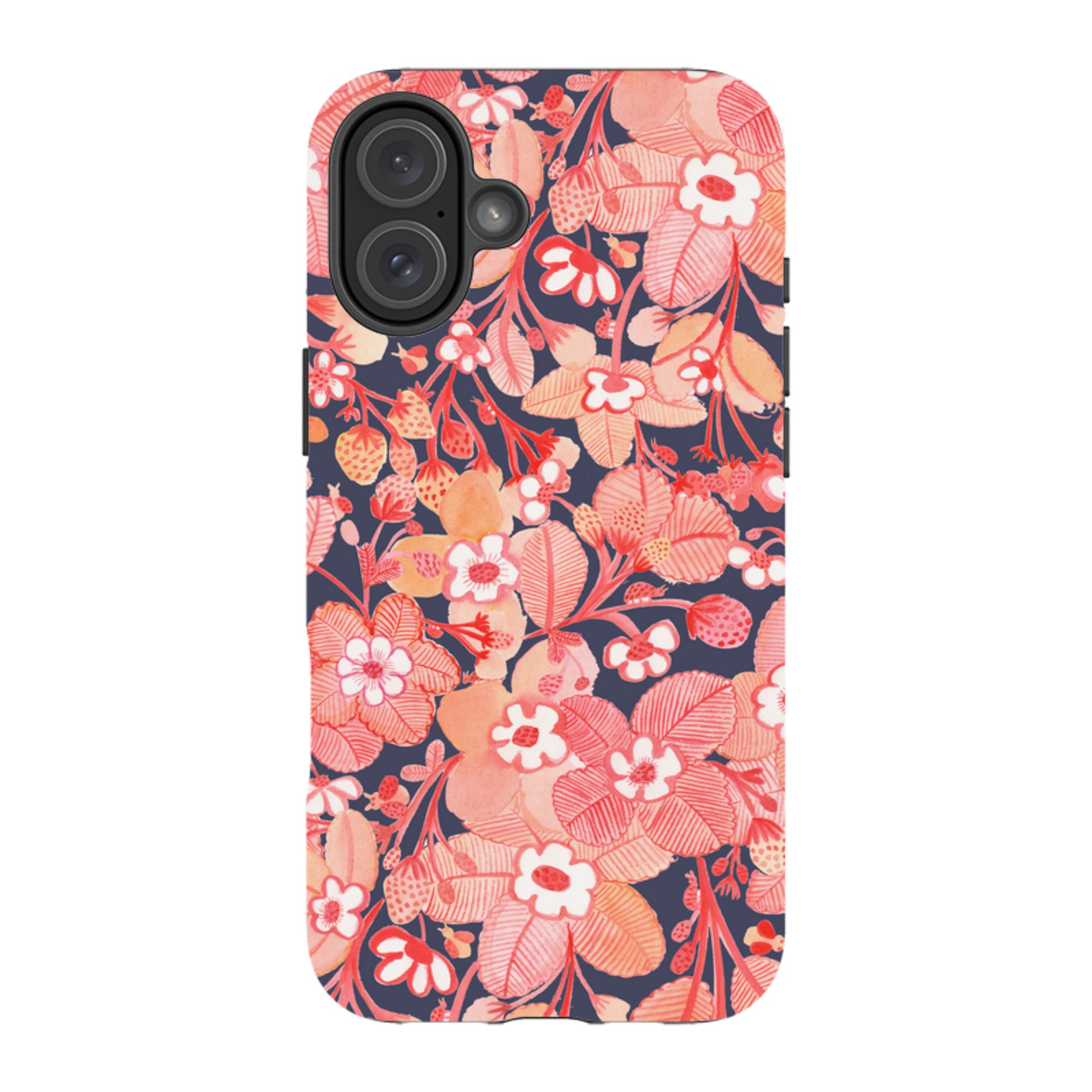 iPhone Tough Case - Strawberry Poem By Gabriela Larios