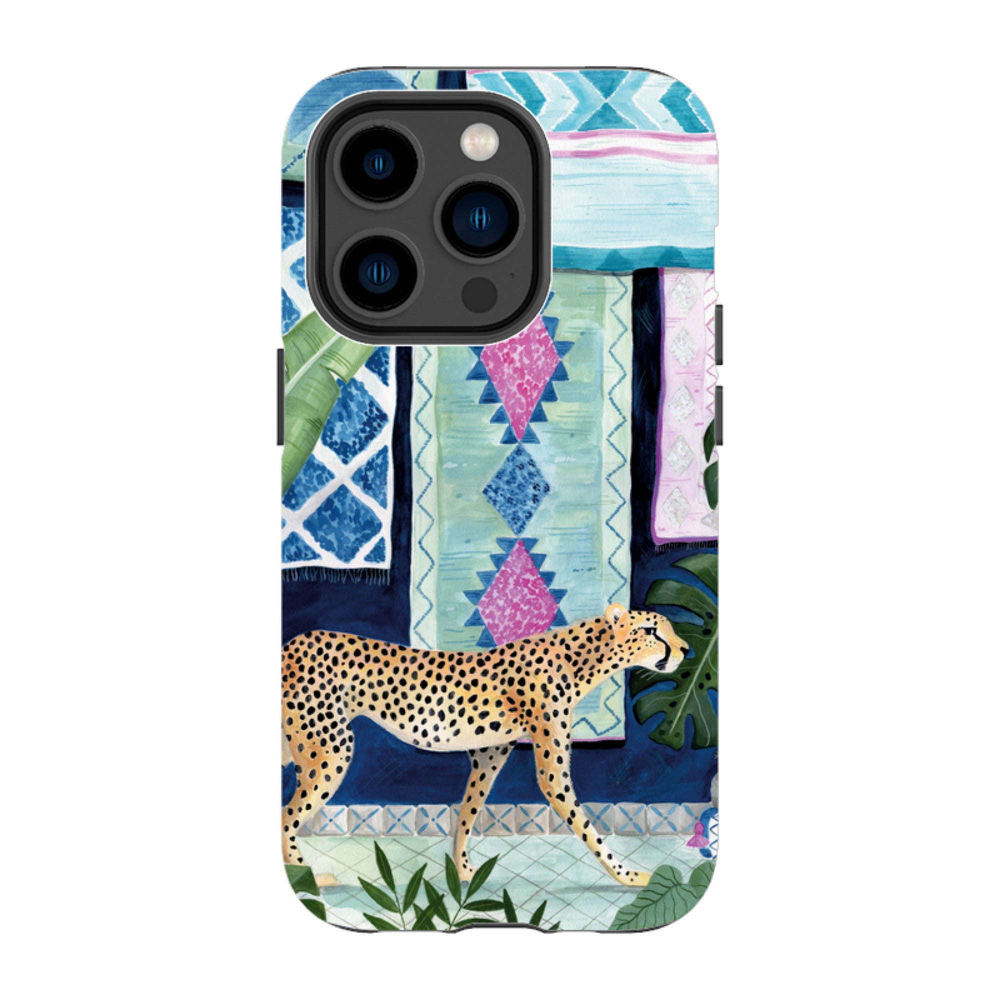 iPhone Tough Case - Morocco Cheetah By Bex Parkin