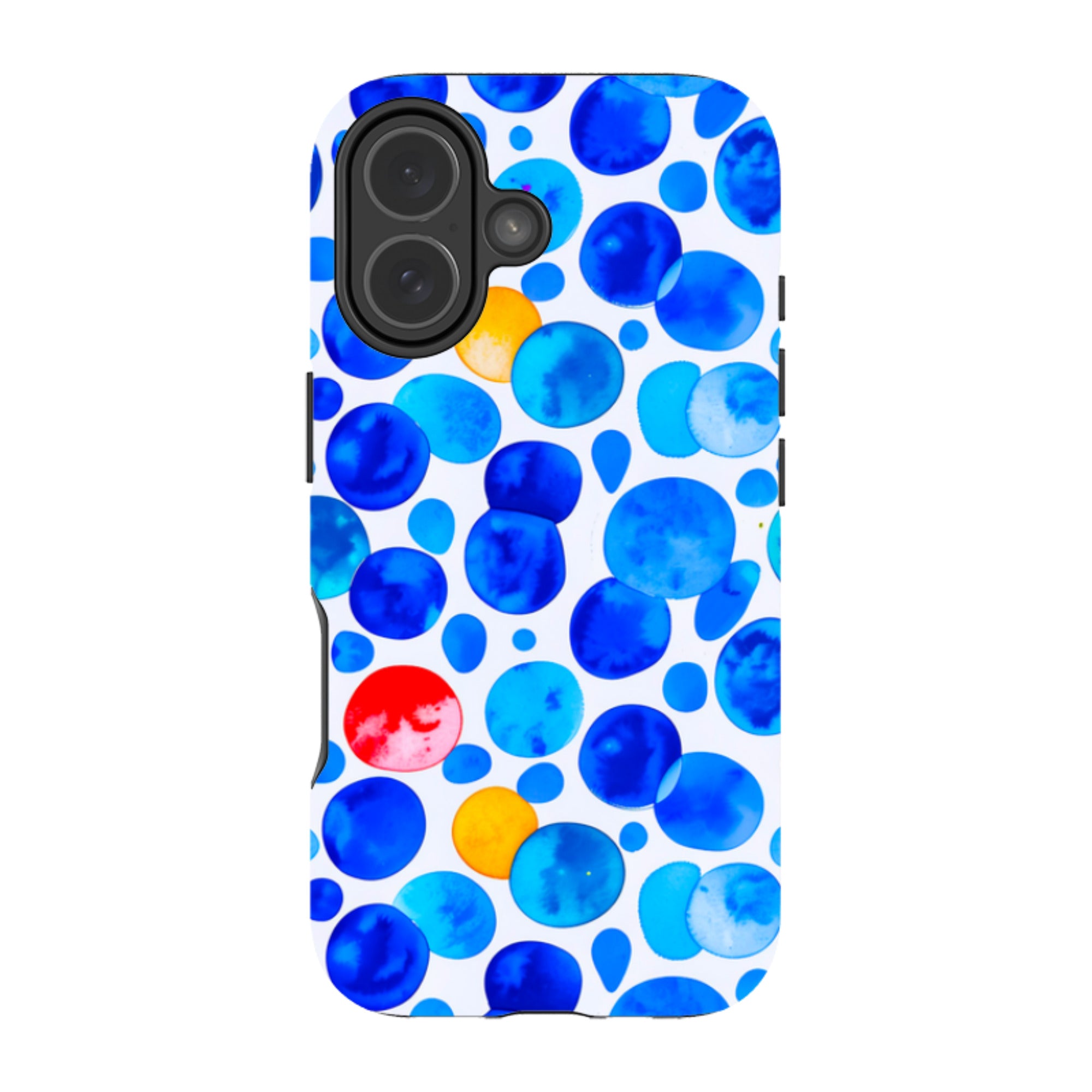 iPhone MagSafe Tough Case - Blue Moon Polka