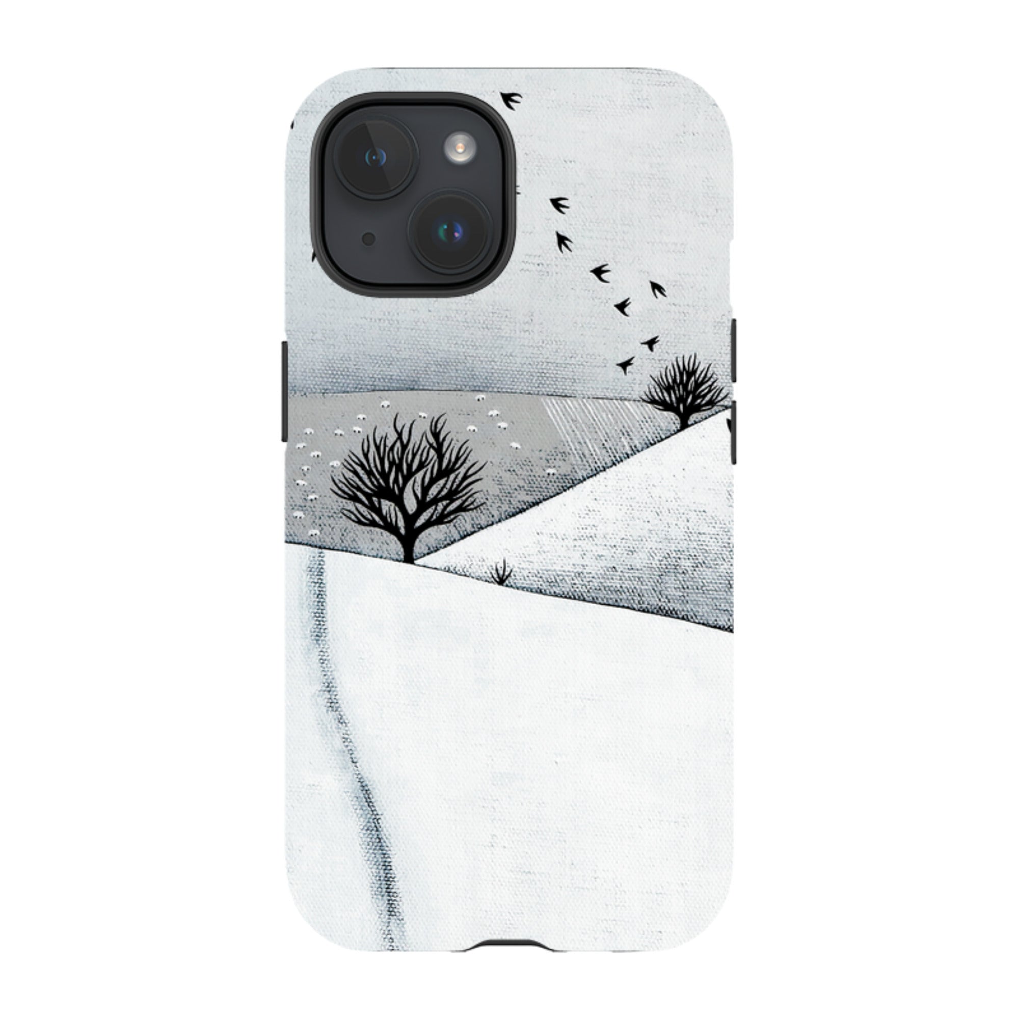 iPhone MagSafe Tough Case -  Snowy Landscape By Natasha Newton