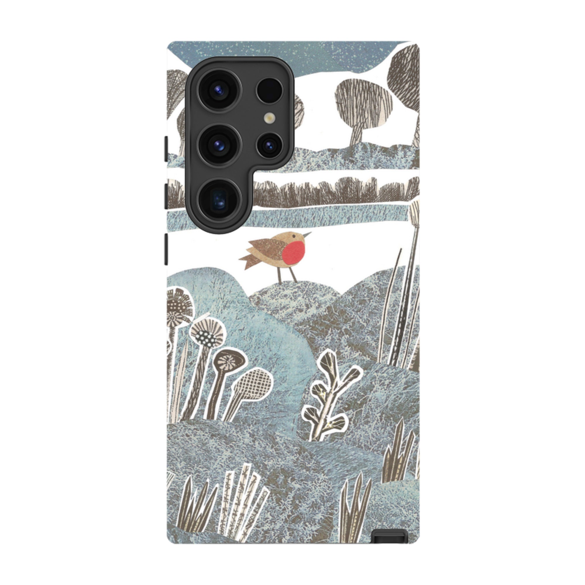 Samsung Tough Case - Frost Robin By Jane Robbins