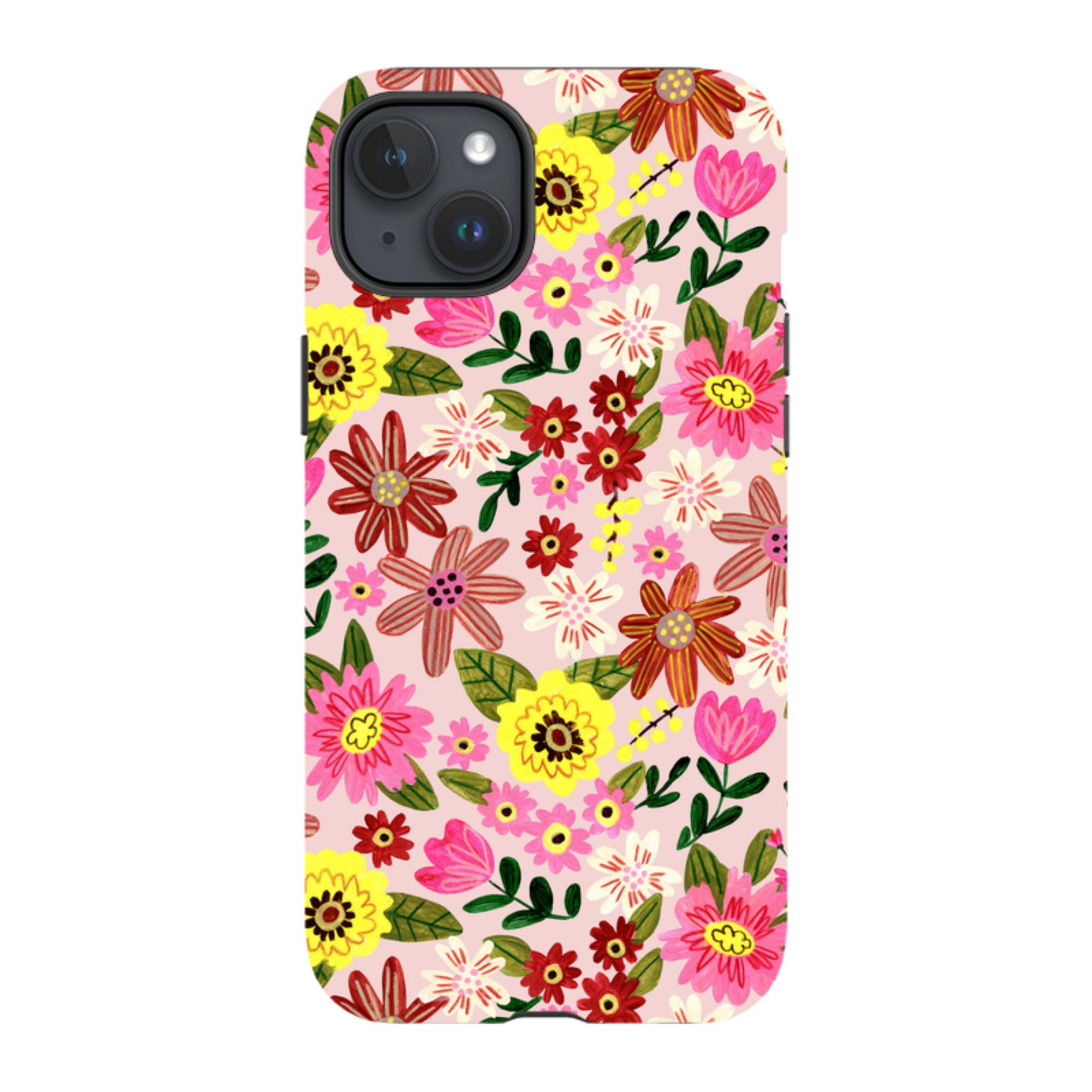 iPhone Tough Case - Spring Floral I By Caroline Bonne Muller