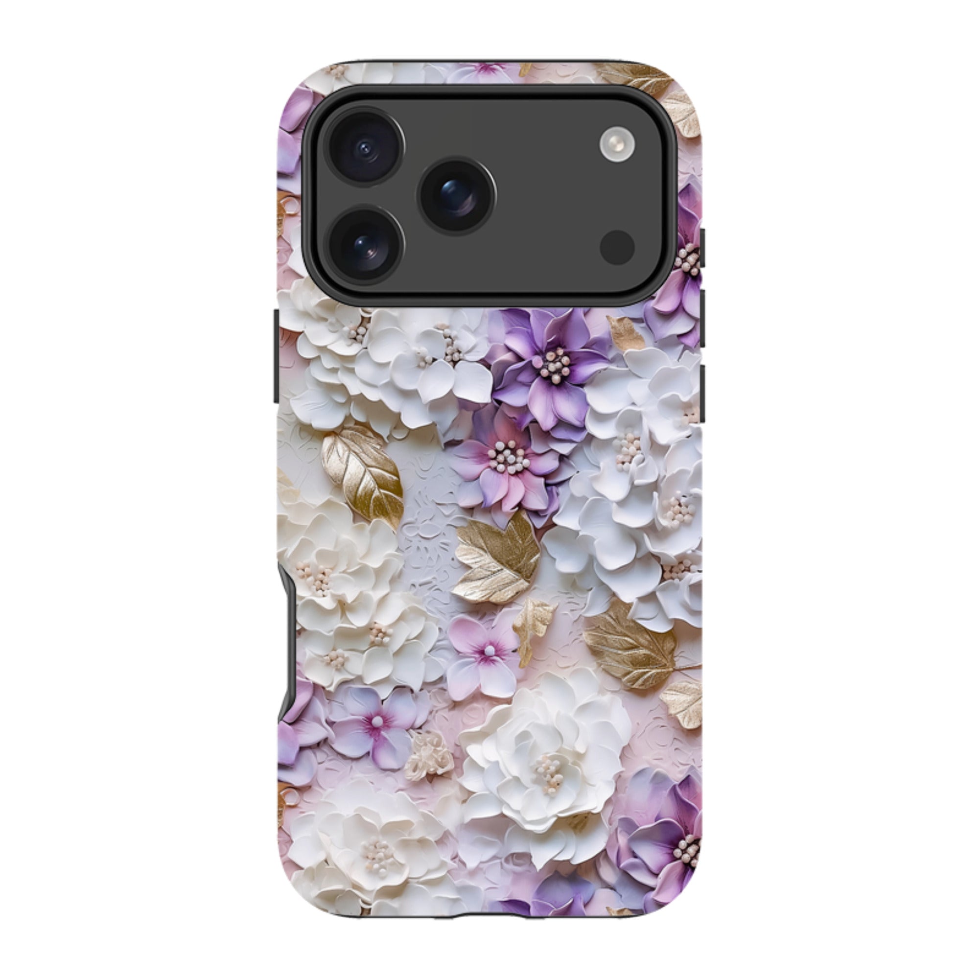 iPhone Tough Case -Gold & Mauve II