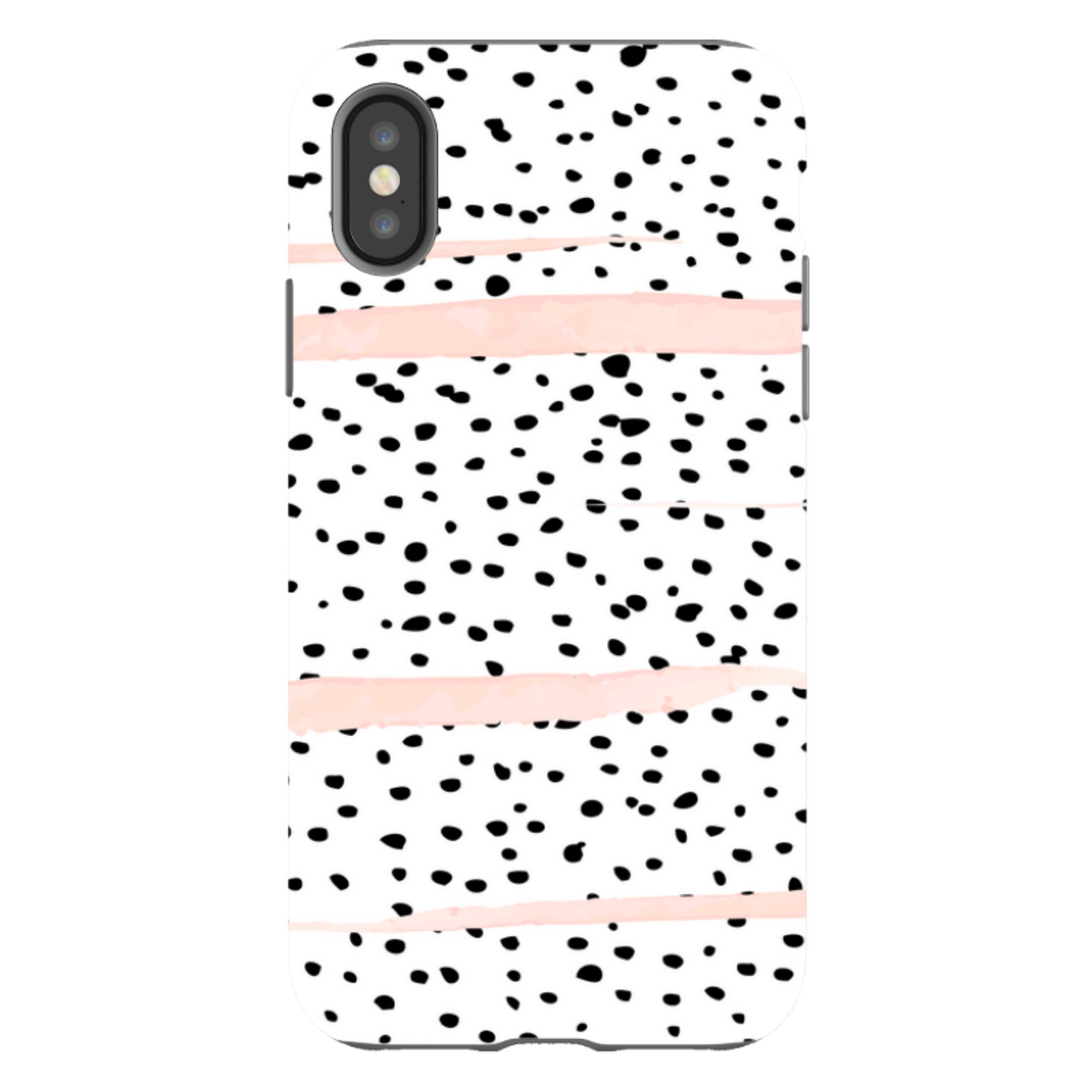 iPhone Tough Case - Dots And Blush