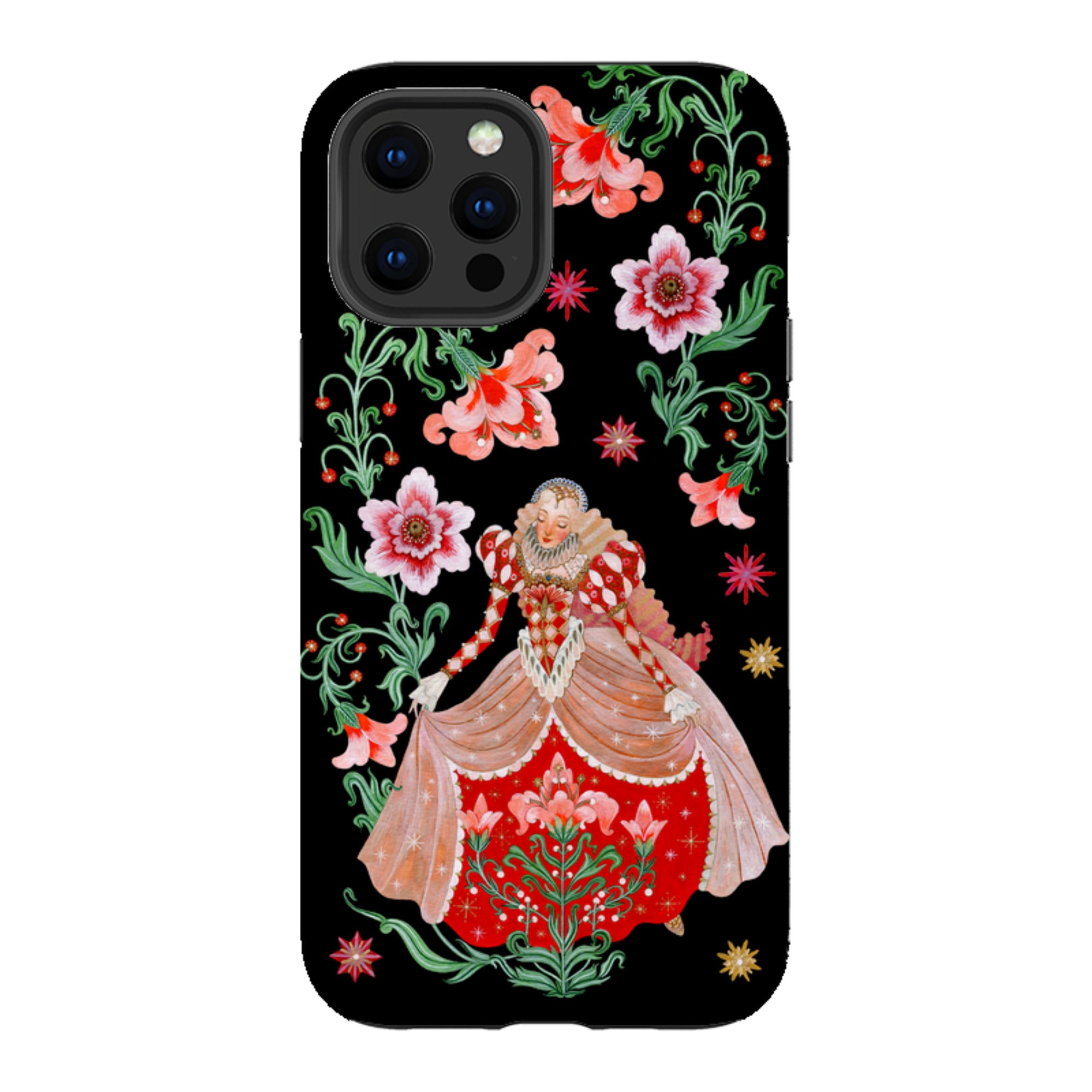 iPhone Tough  Case - Nine Ladies Dancing By Maria Matos