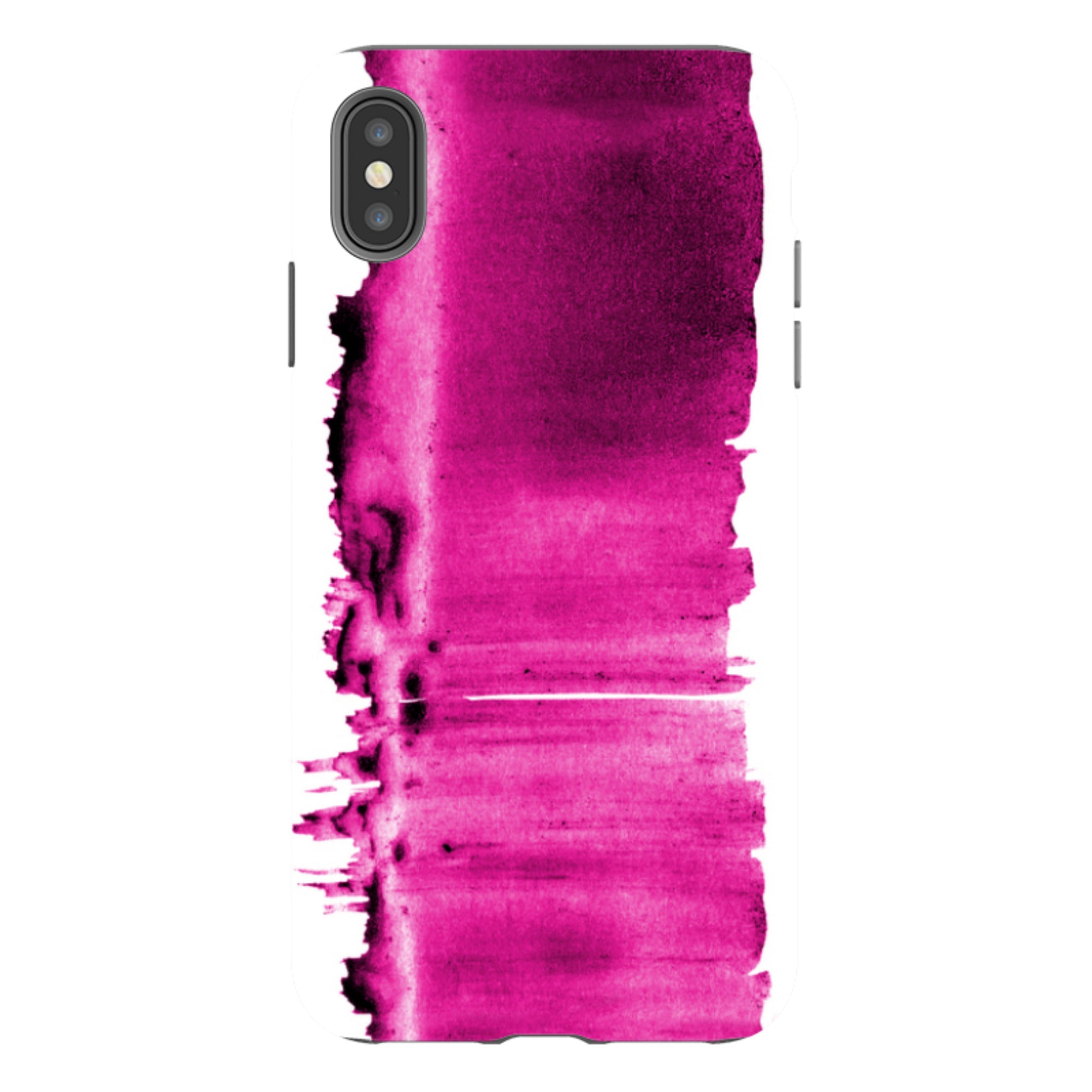 iPhone Tough Case - Pink Ink By Kitty Joseph