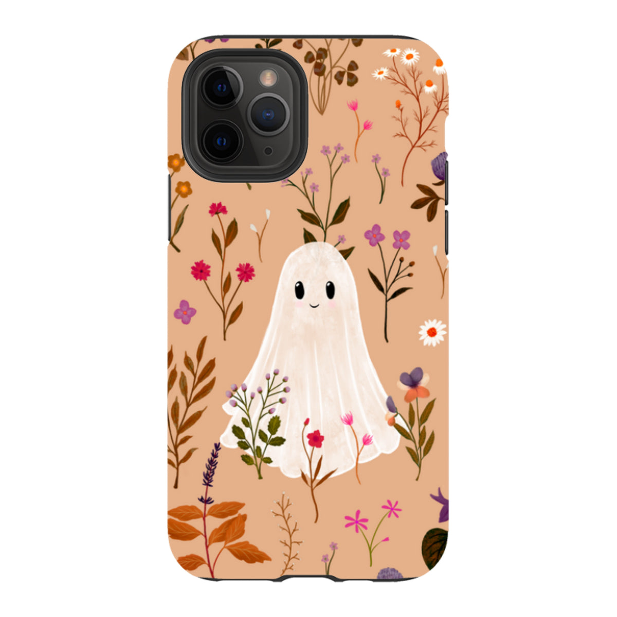 iPhone Tough Case - Ghost in the Garden - Cider Clay Multi By Katherine Quinn