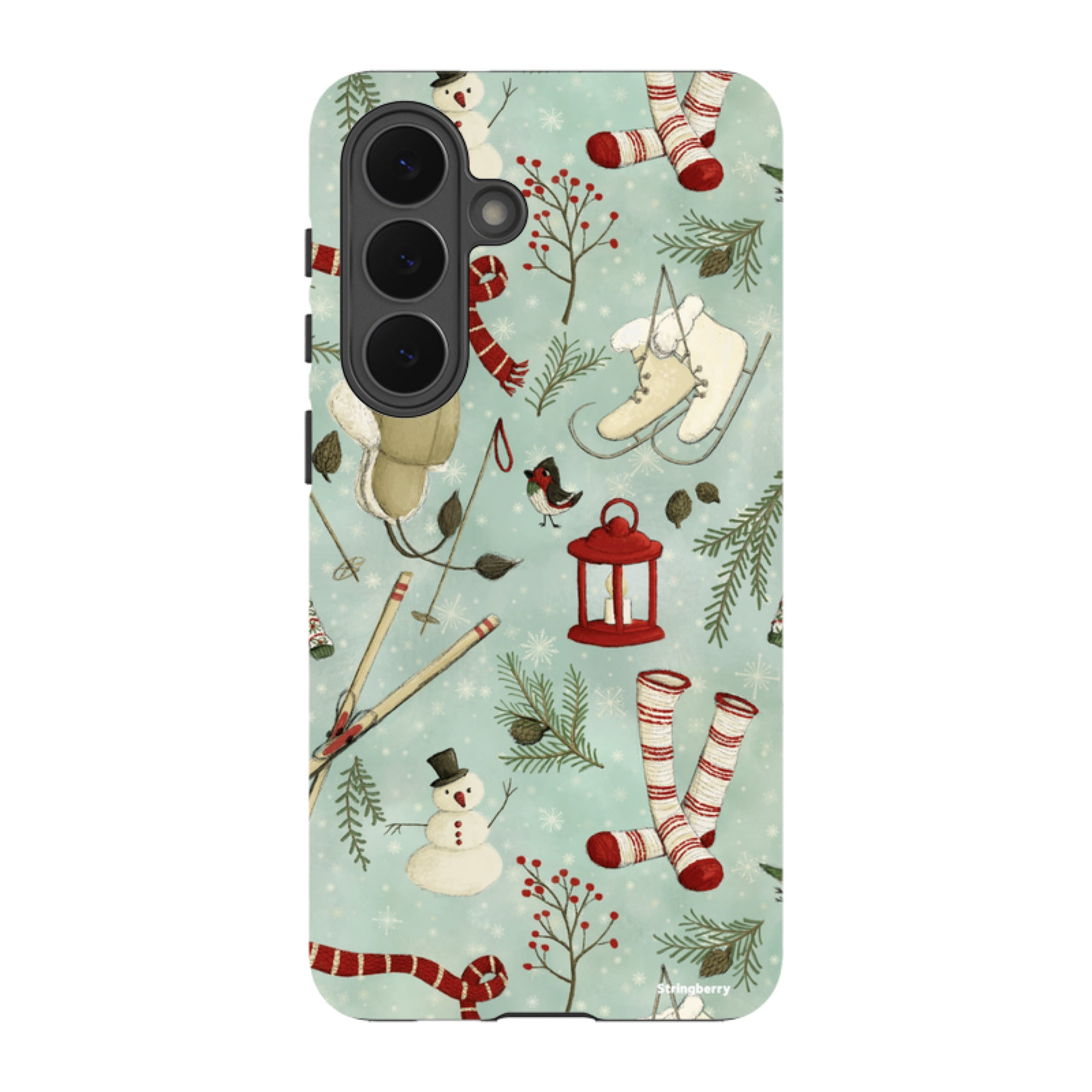 Samsung Tough Case - Winter Pattern By Maja Lindberg