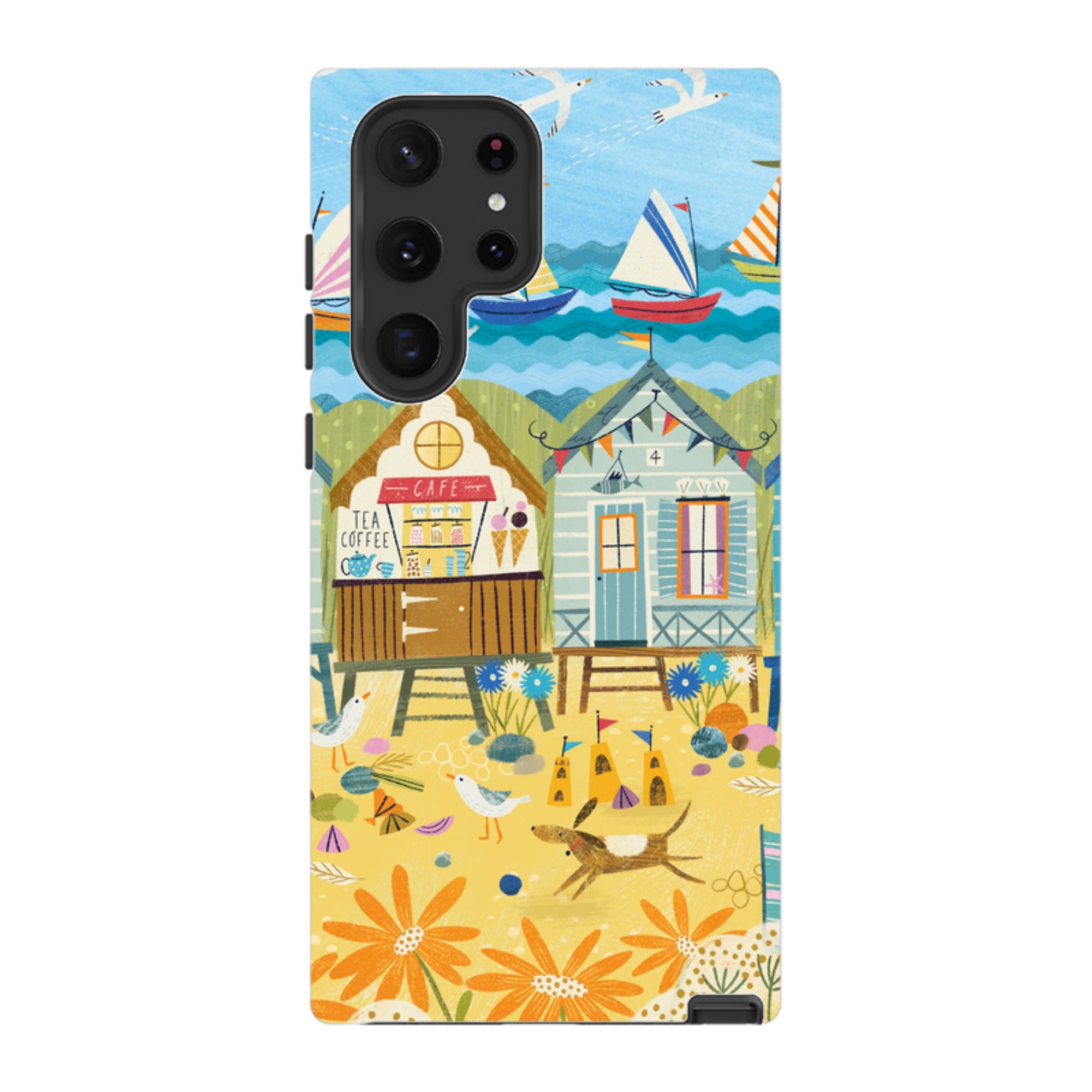 Samsung Tough  Case - Beachy Days 2 By Ali Brookes