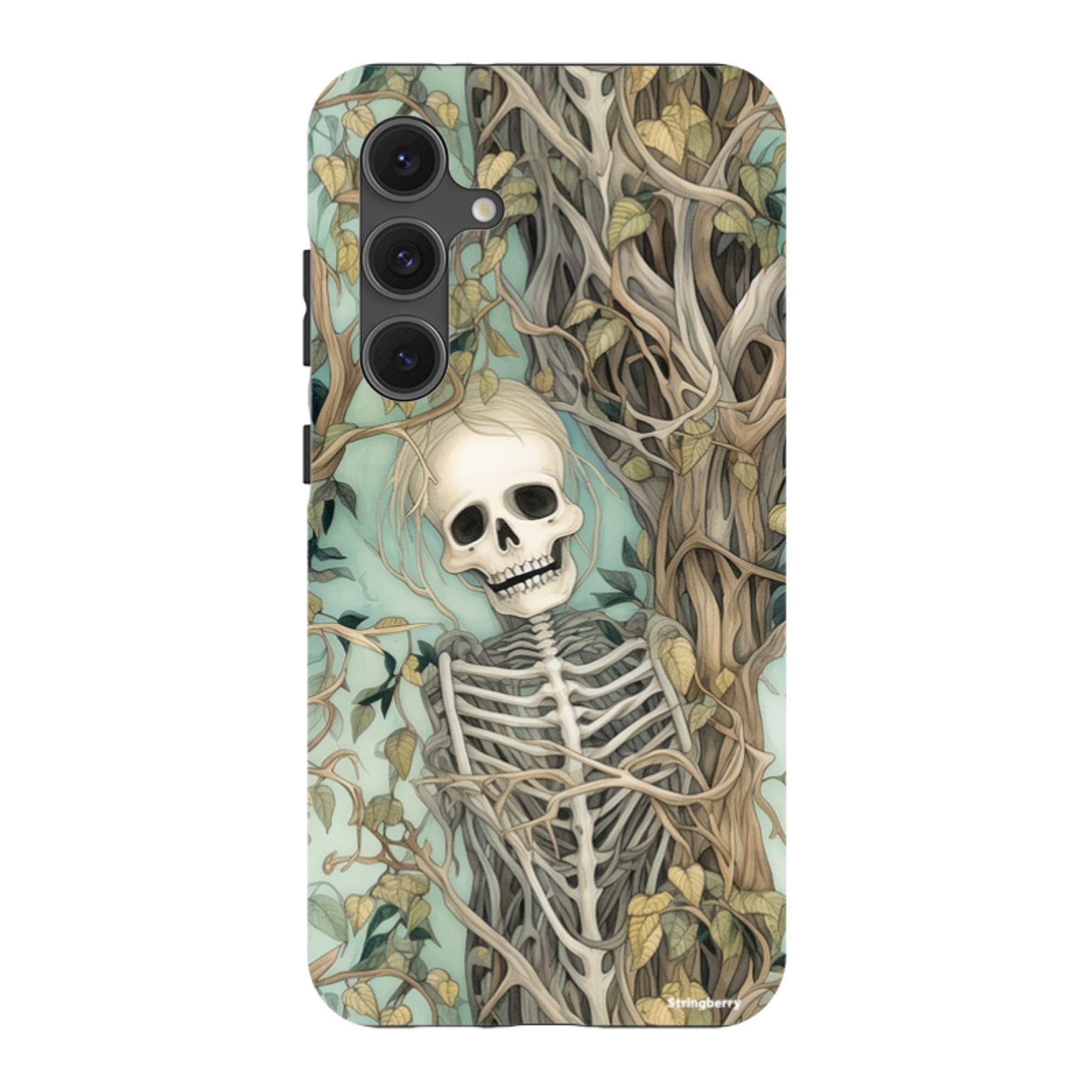 Samsung Tough Case - Skeletal Floral