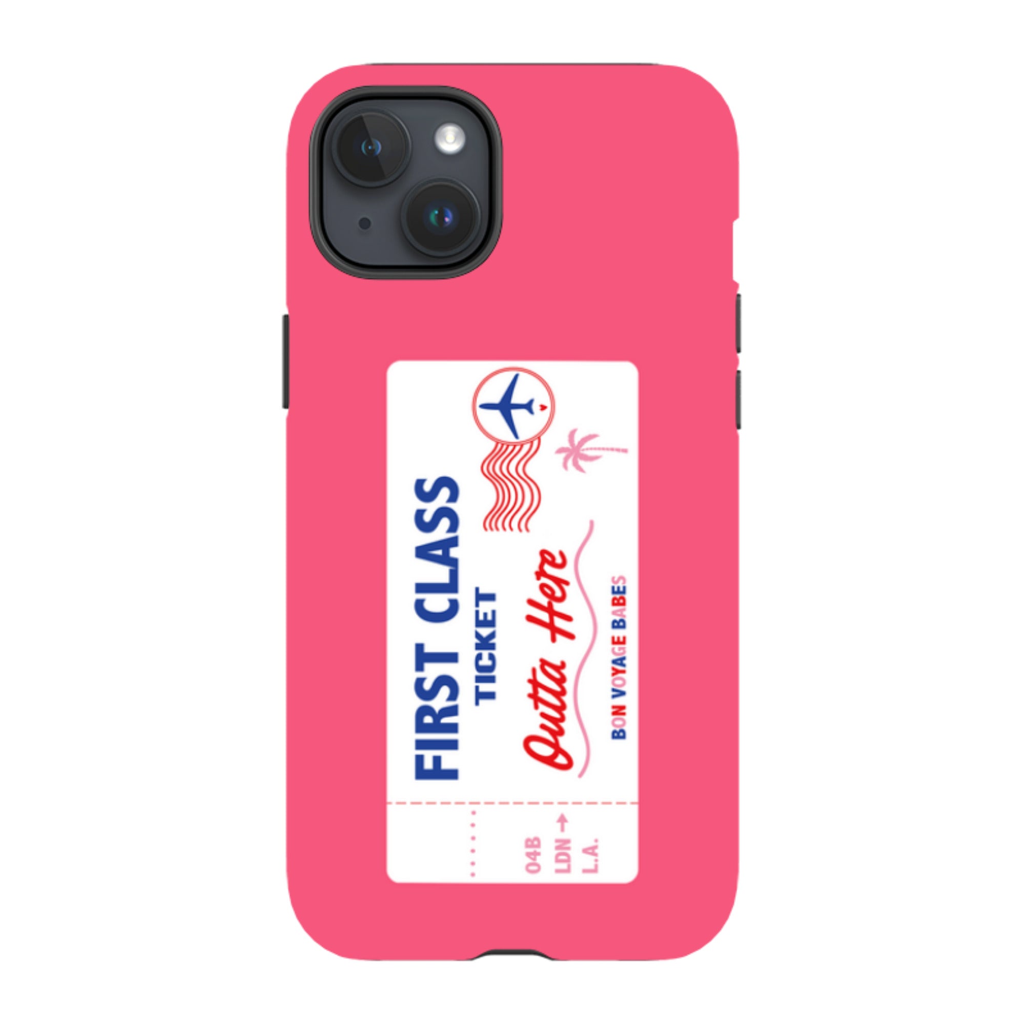 iPhone Tough Case - First Class Peach