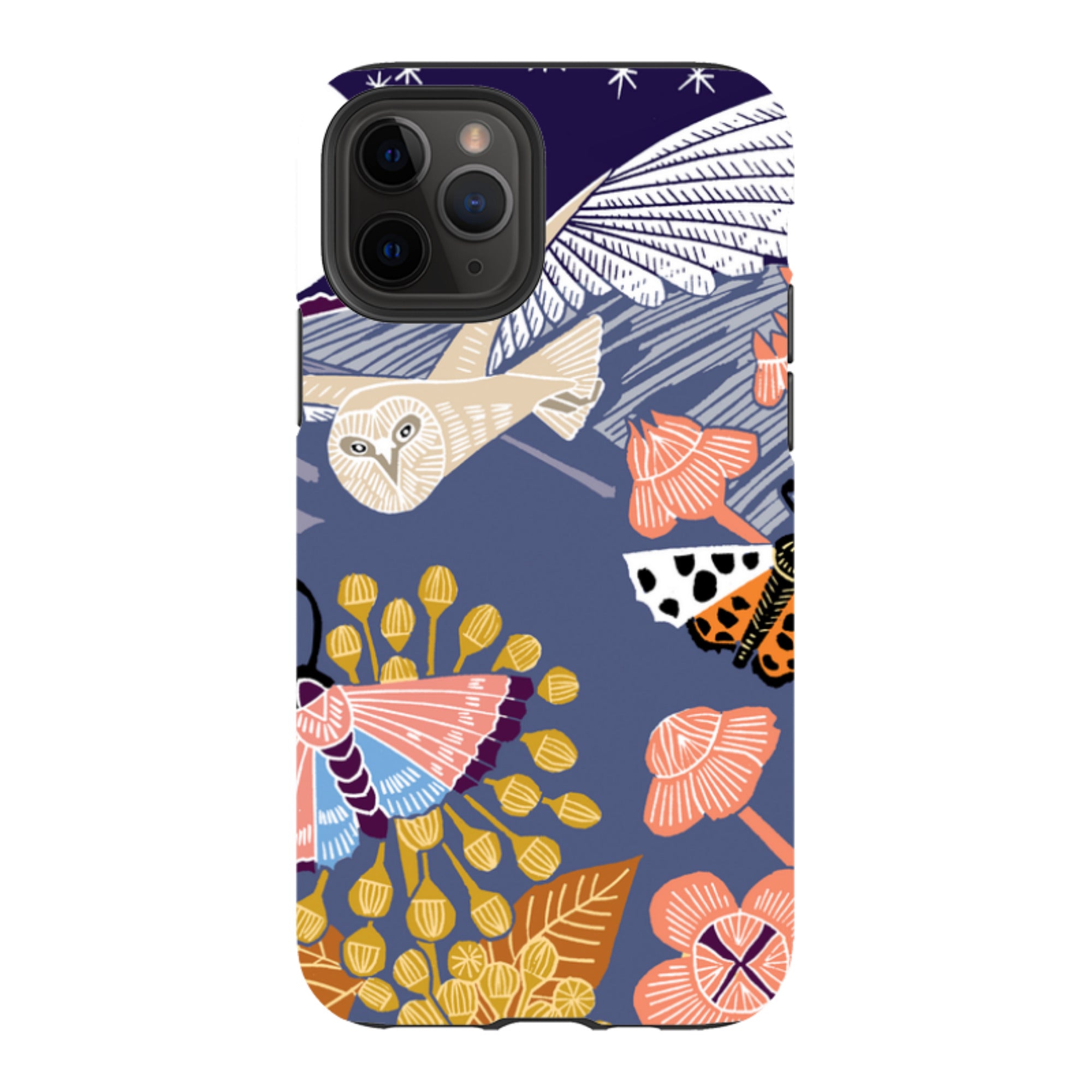 iPhone Tough Case - Evening Barn Owl By Kate Heiss