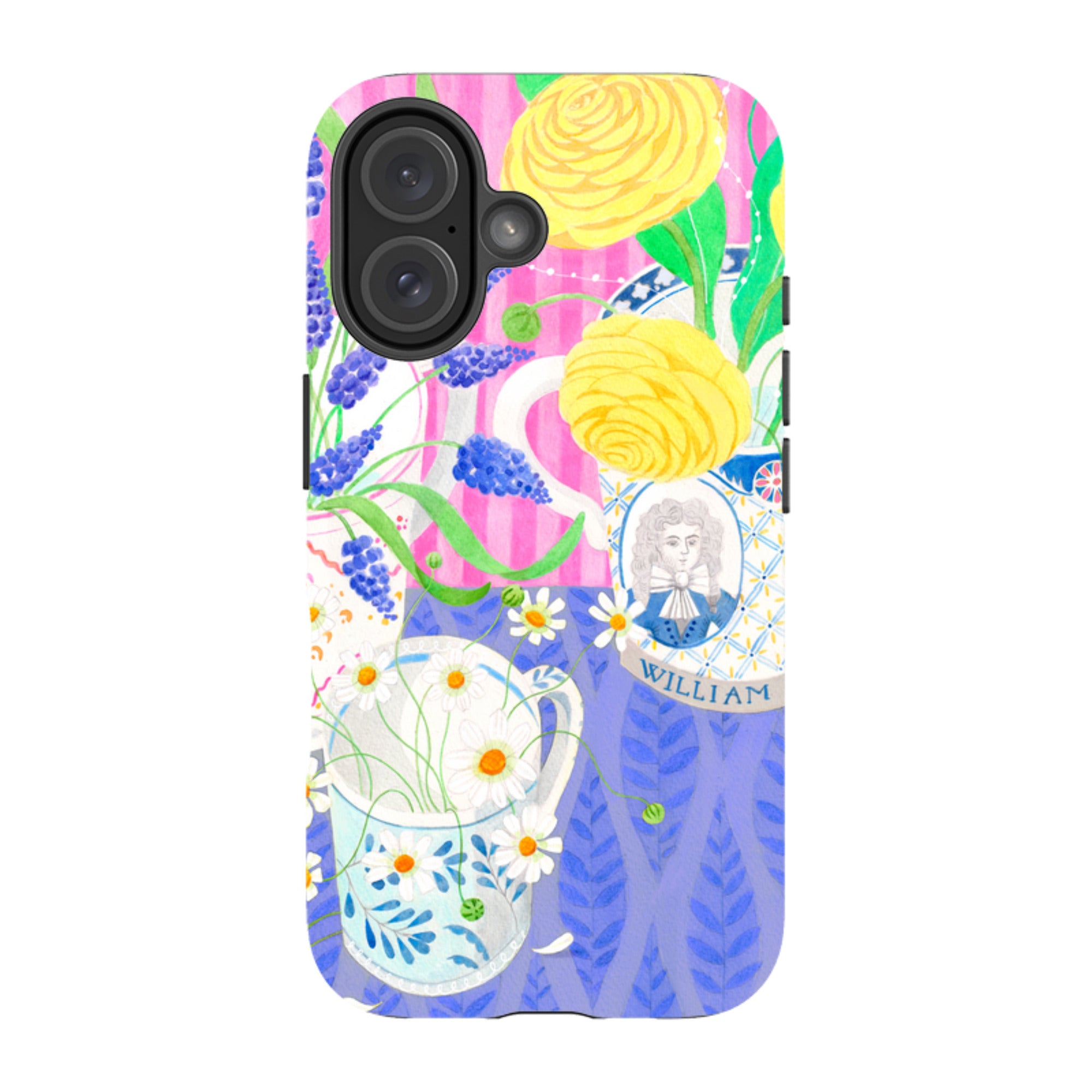iPhone Tough Case - Muscari Flowers By Bex Parkin