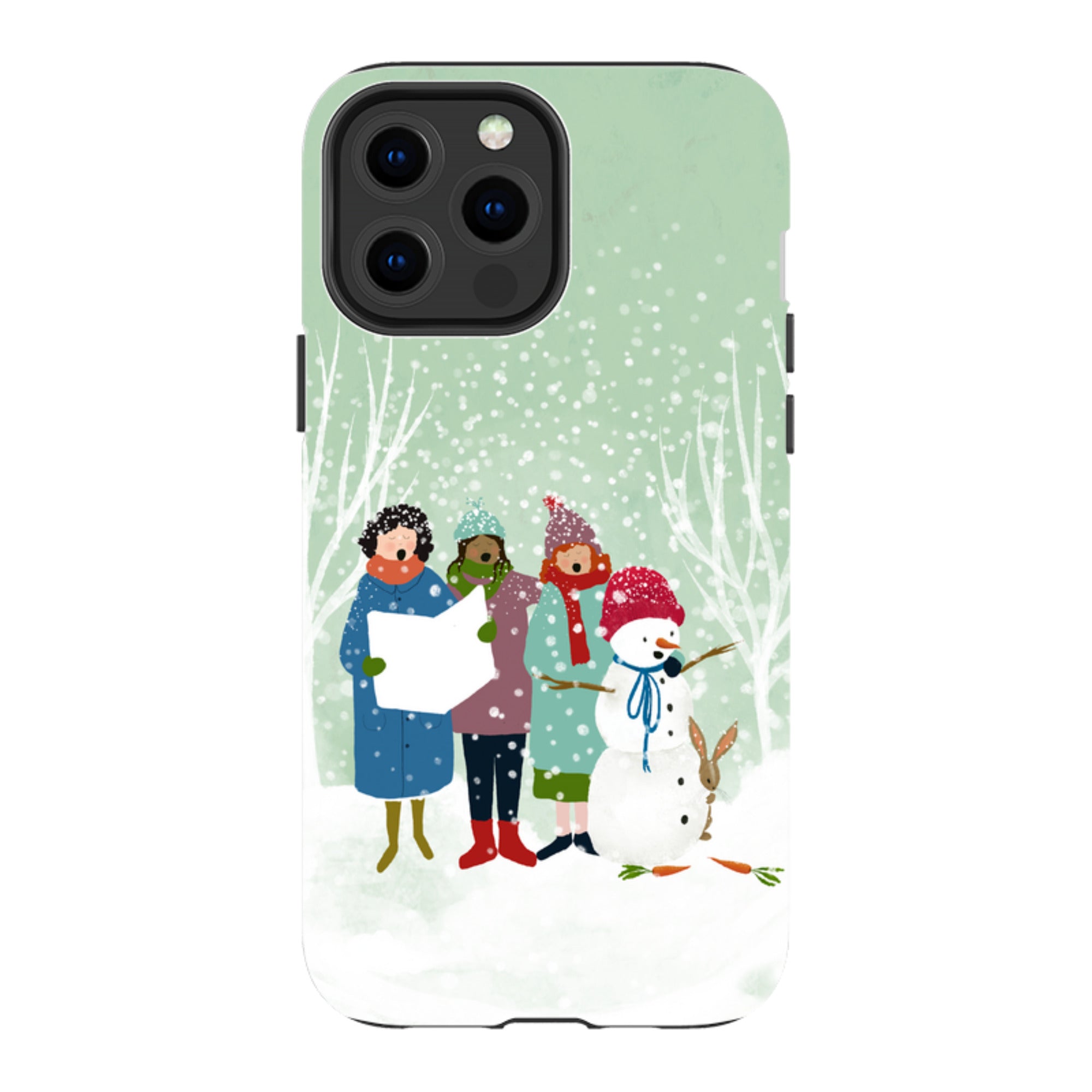 iPhone Tough Case - Card Singers 3 By Katherine Quinn
