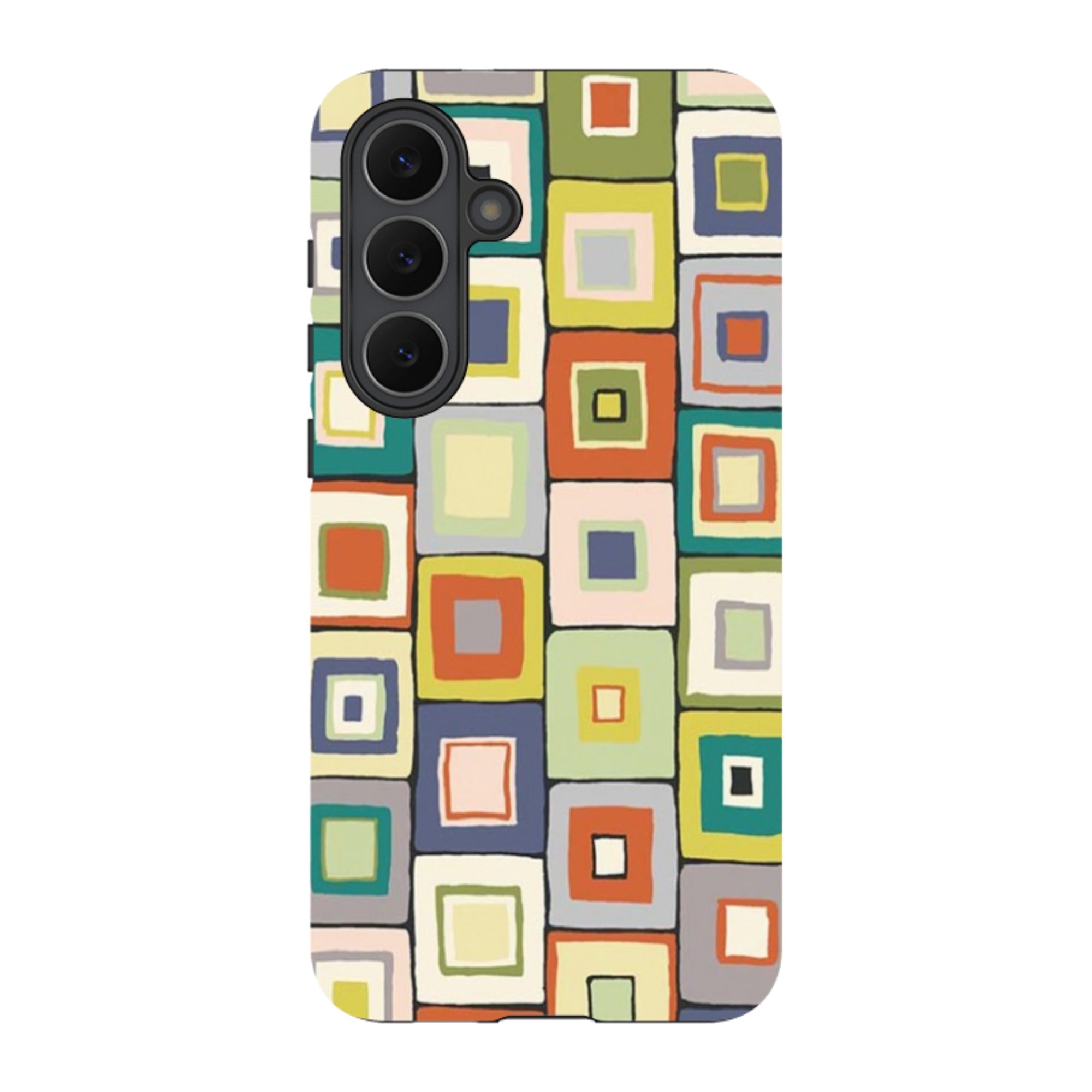 Samsung Tough Case - Atelier Blanket Squares Urbane By Sarah Campbell