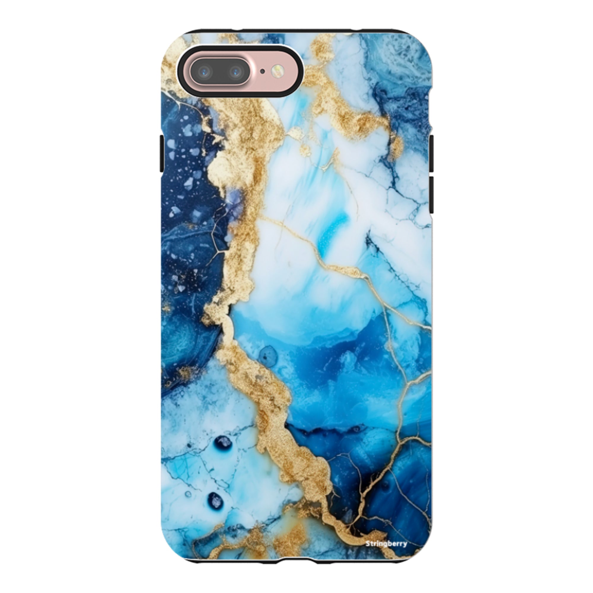 iPhone Tough Case - Blue Marbs