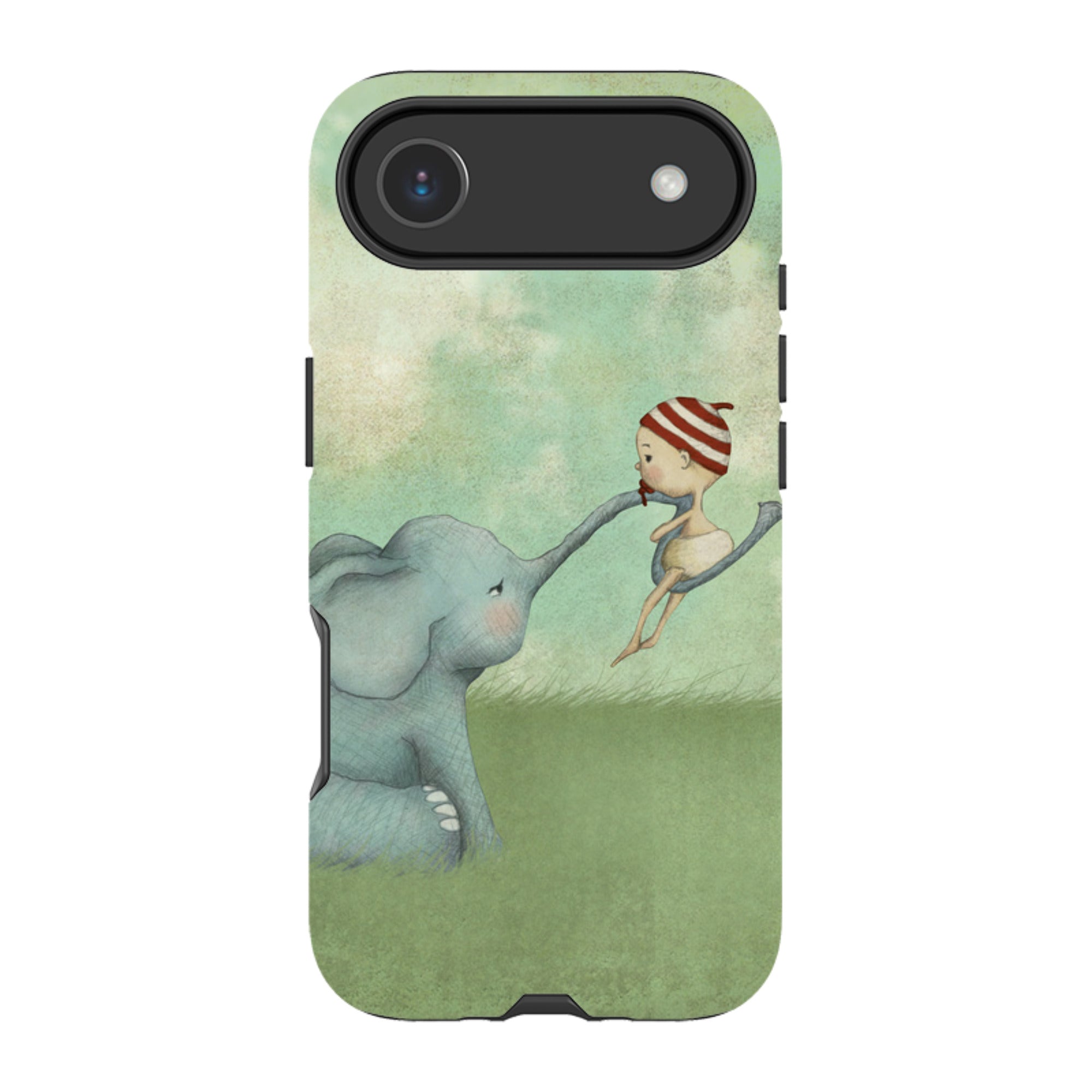 iPhone MagSafe Tough Case - Elephant Baby By Maja Lindberg