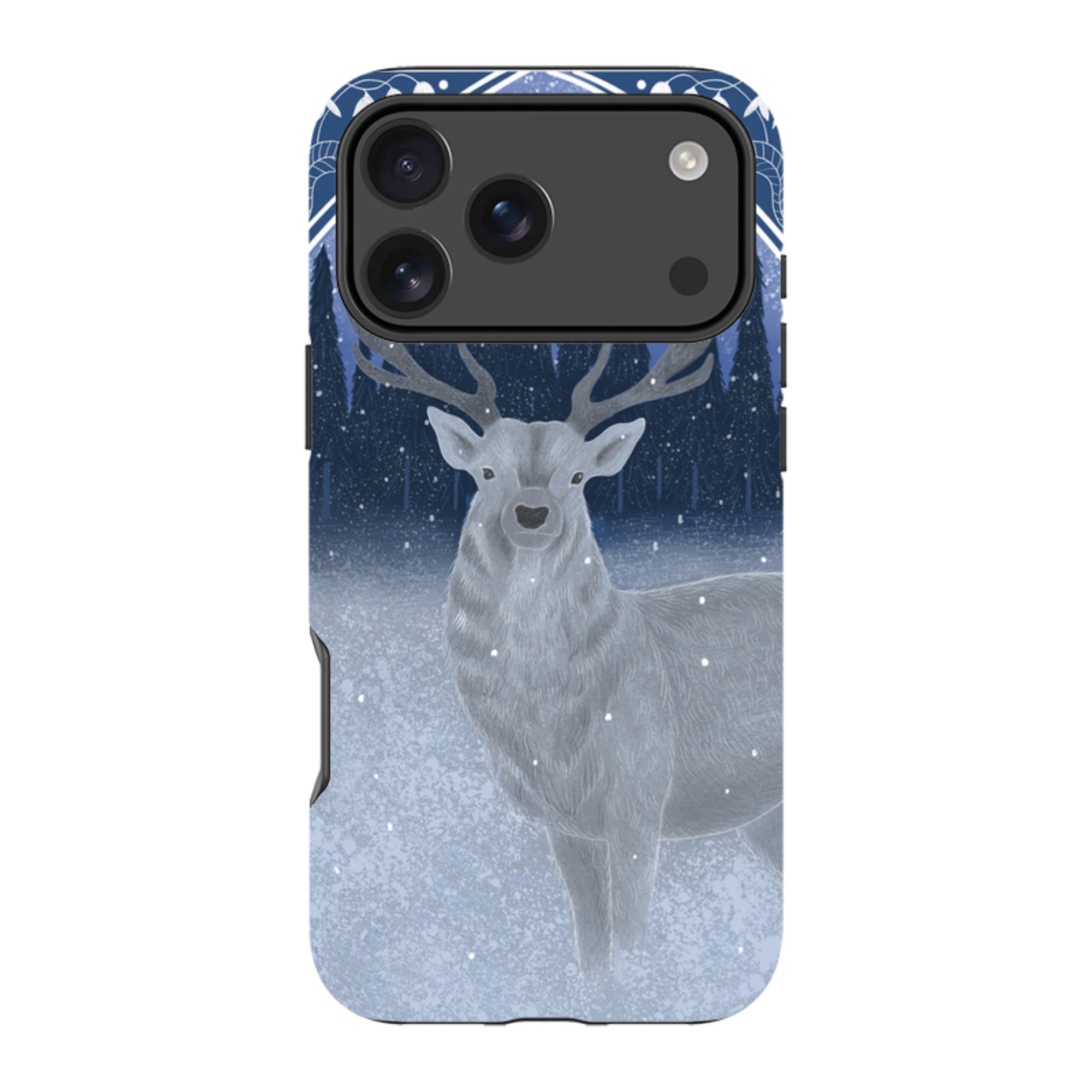 iPhone Tough Case - Winter Stag By Bex Parkin