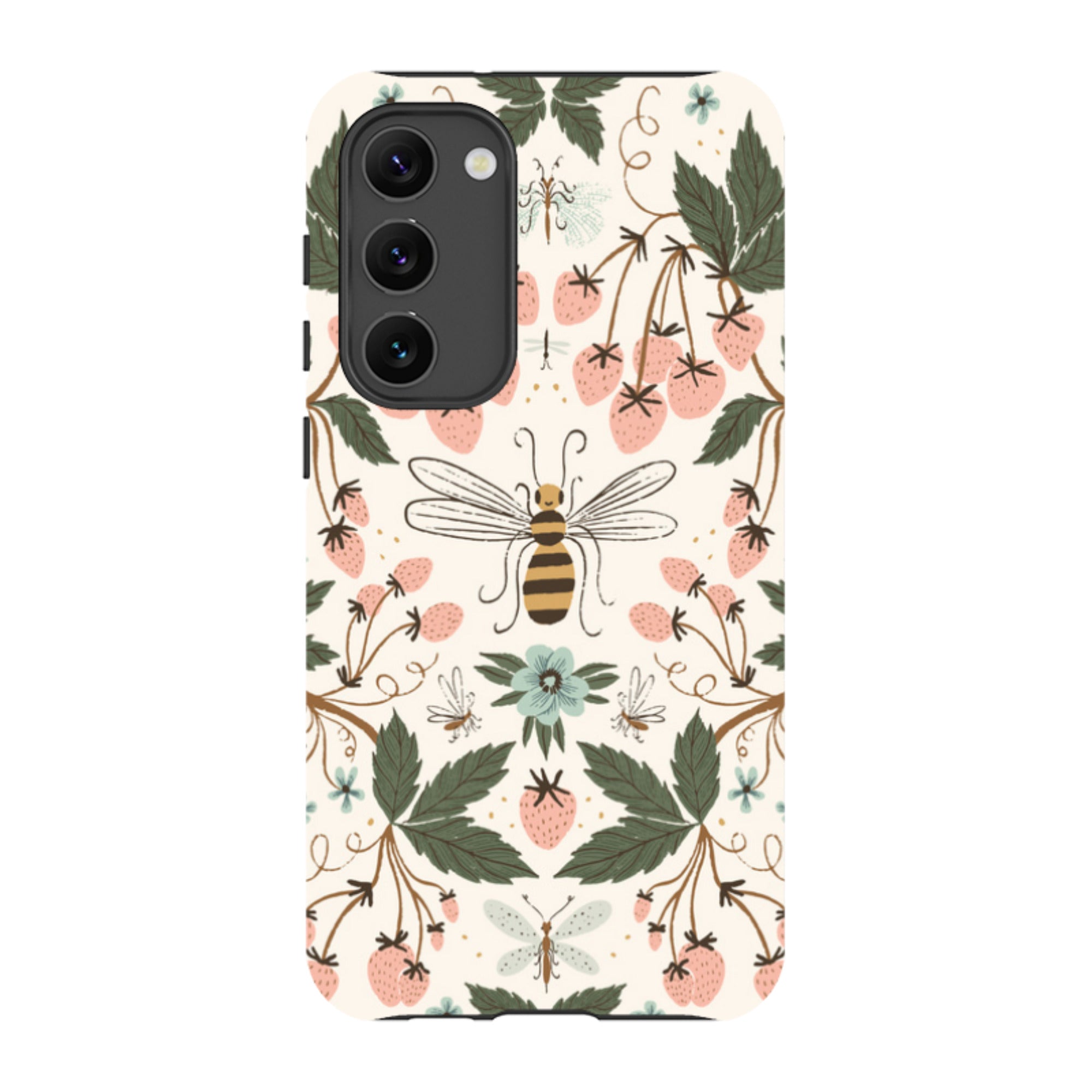 Samsung Tough Case - Bugs And Berries By Meghann Rader