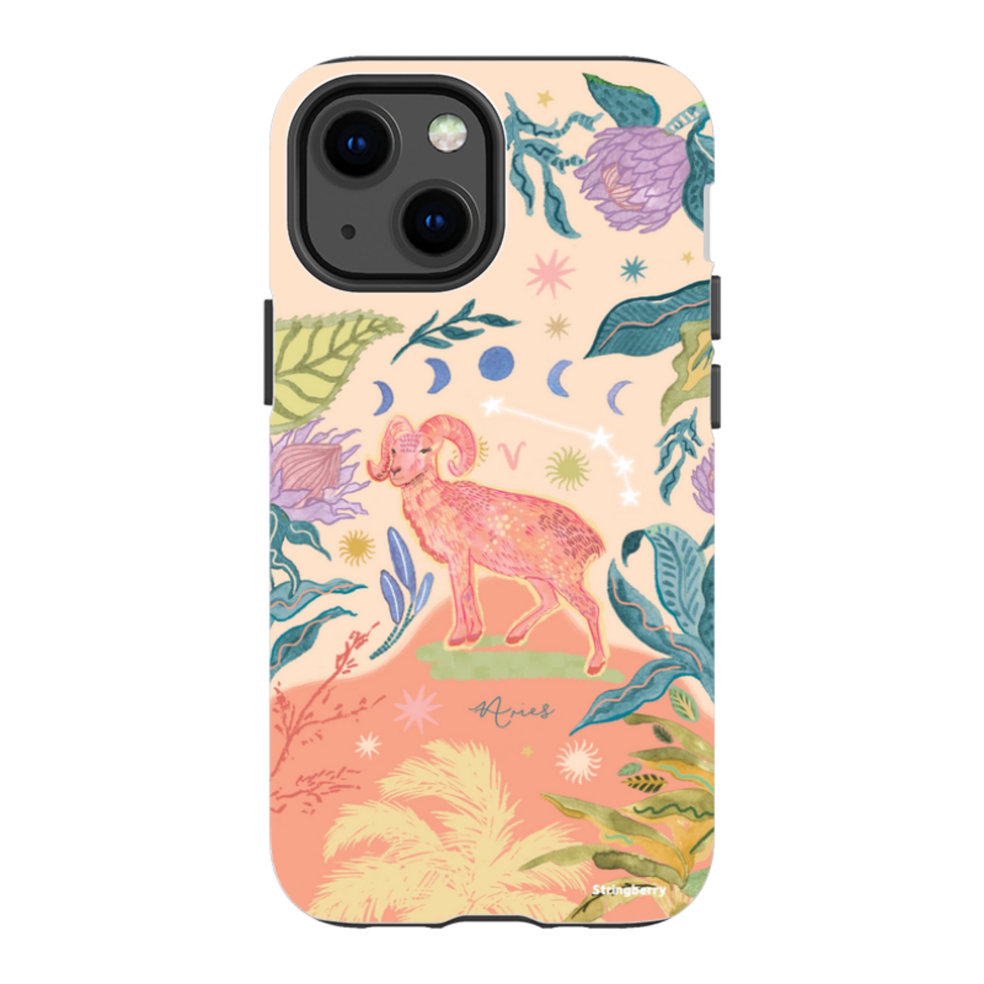 iPhone Tough Case - Aries By Emma Frances Grant