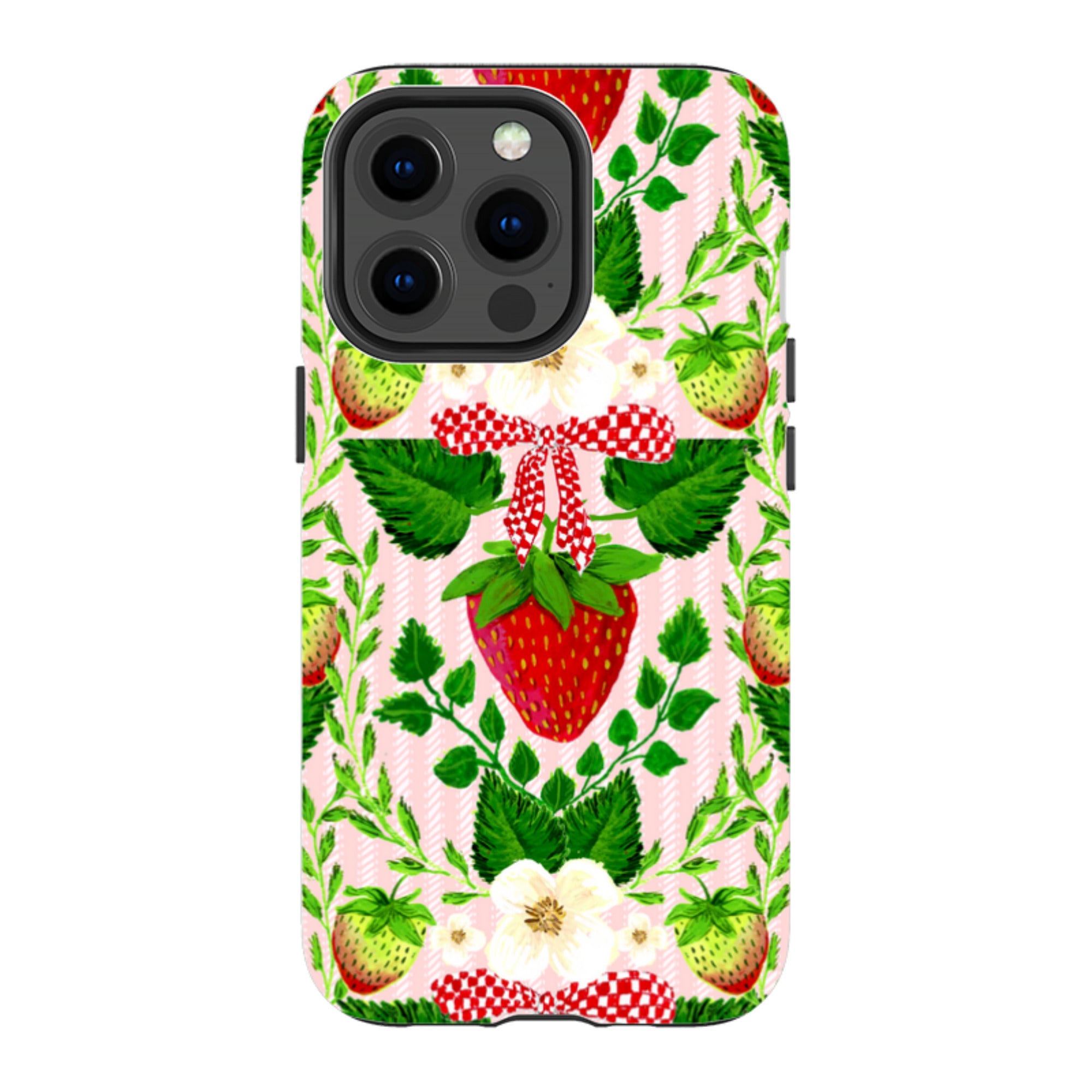 iPhone Case - Strawberries I By Abby Jacobs