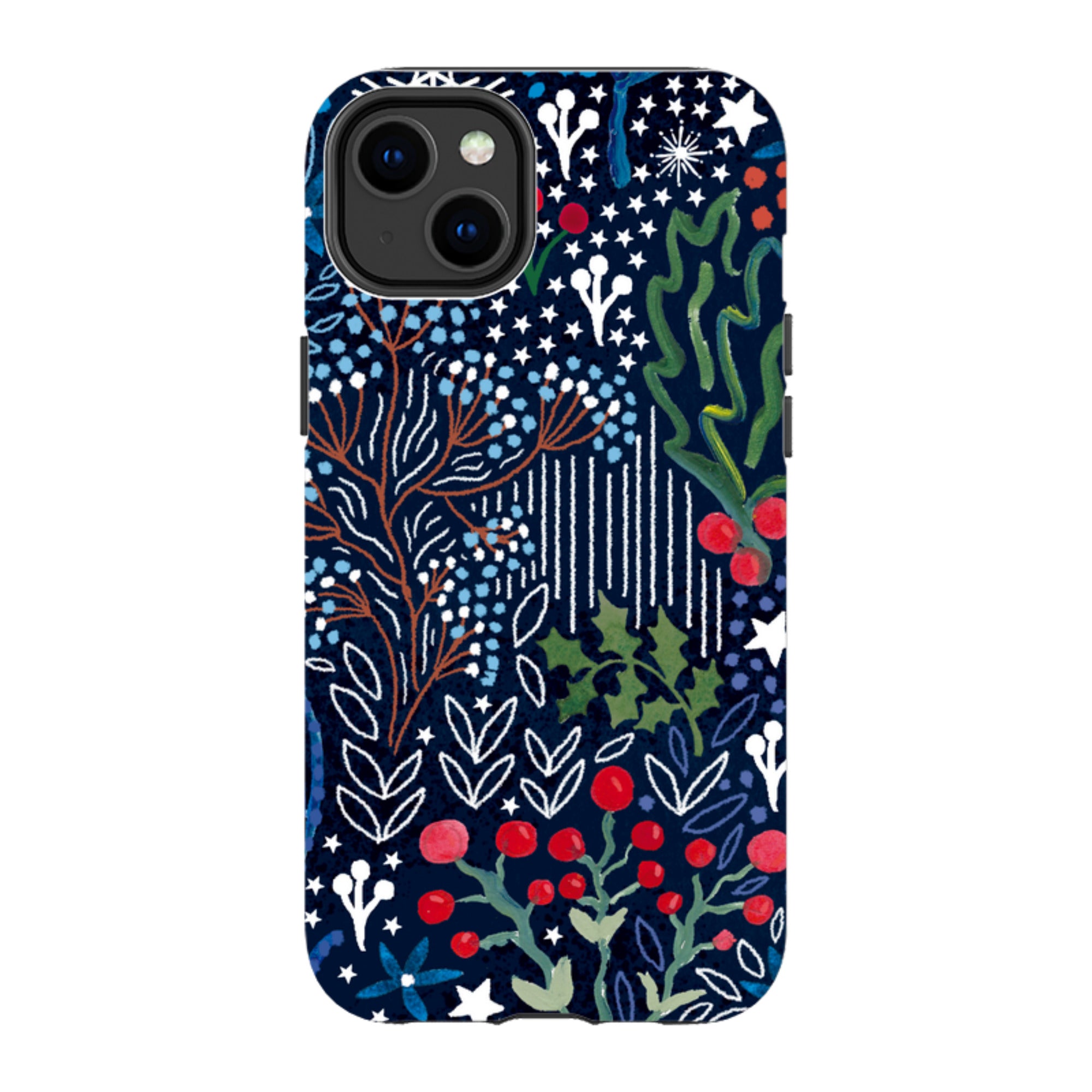 iPhone Tough Case - Winter Flowers II By Emma Frances Grant