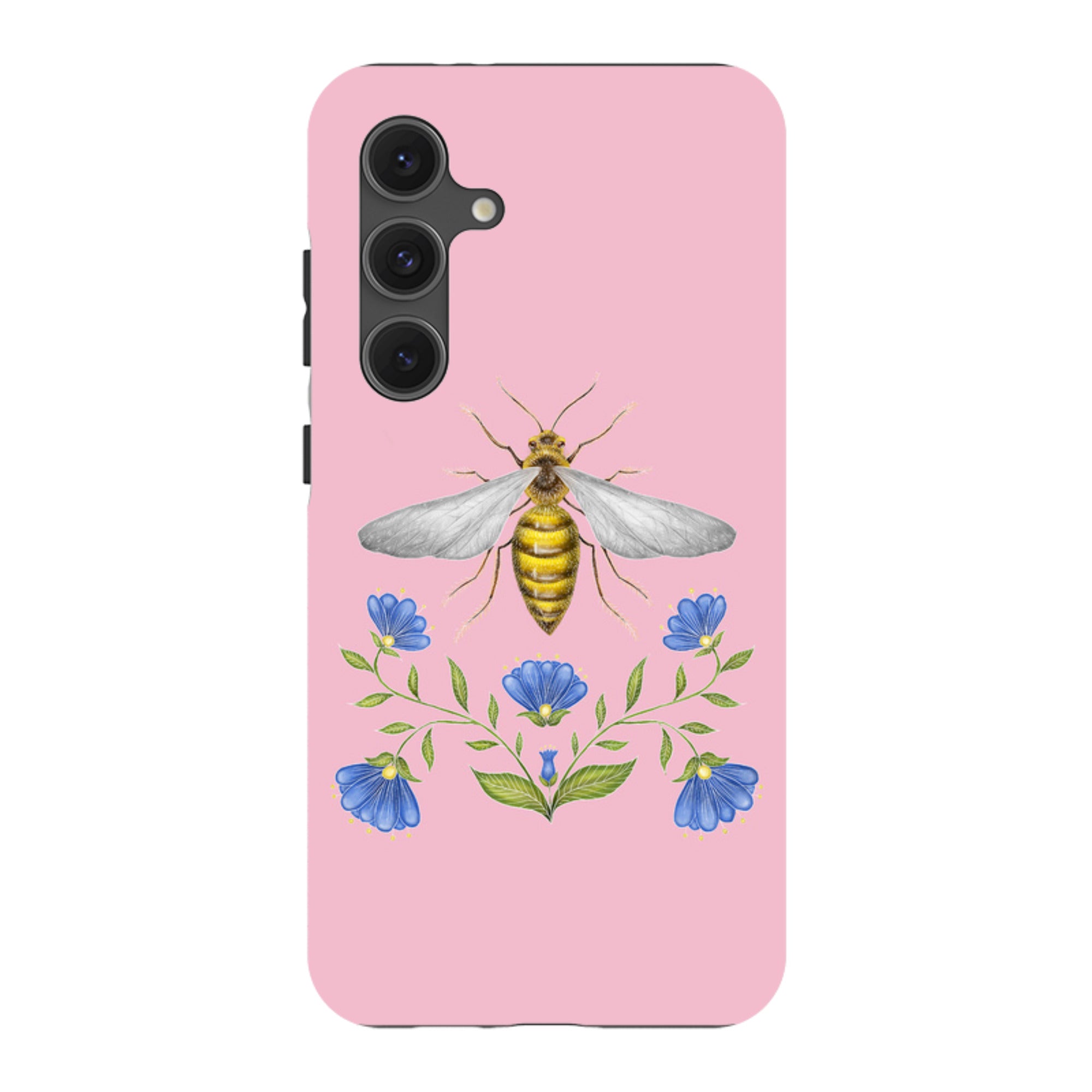 Samsung Tough Case - Wings Of Freedom Pink By Catherine Rowe