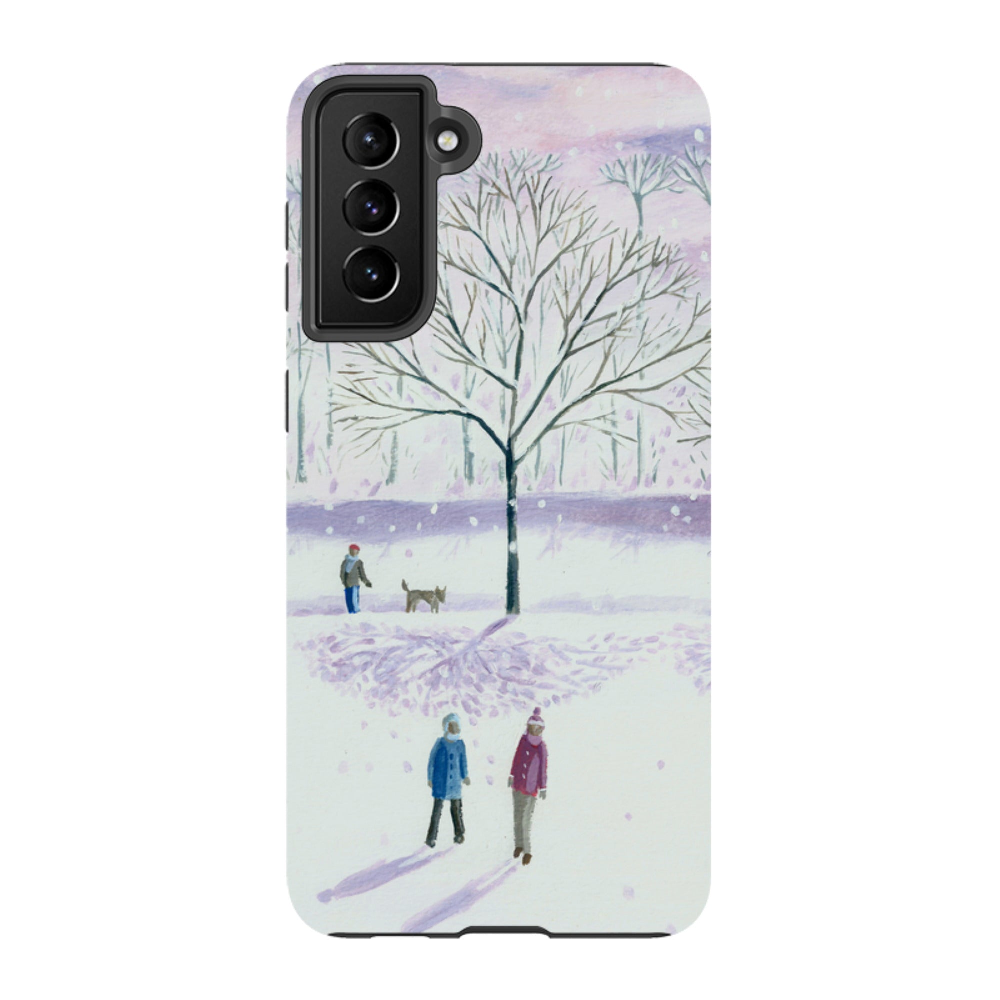 Samsung Tough Case - Xmas Park By Mary Stubberfield