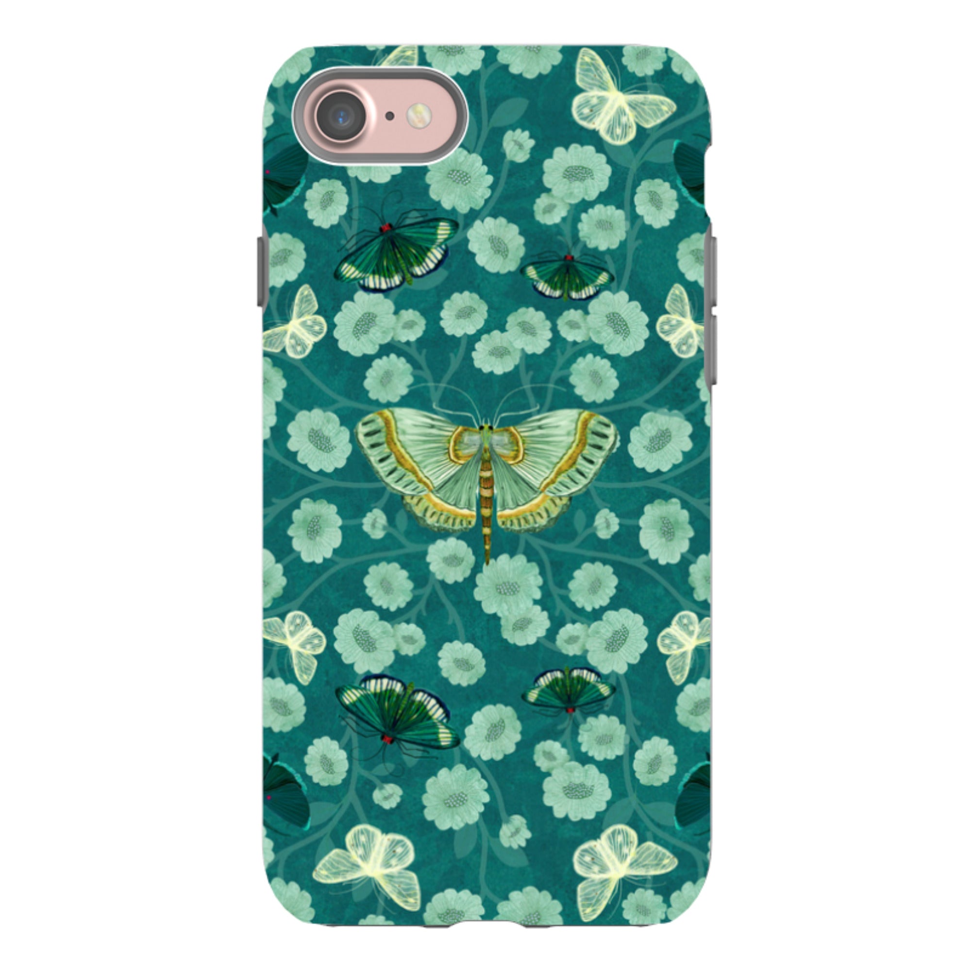 iPhone Tough Case - Medium Moth 2 By Katherine Quinn
