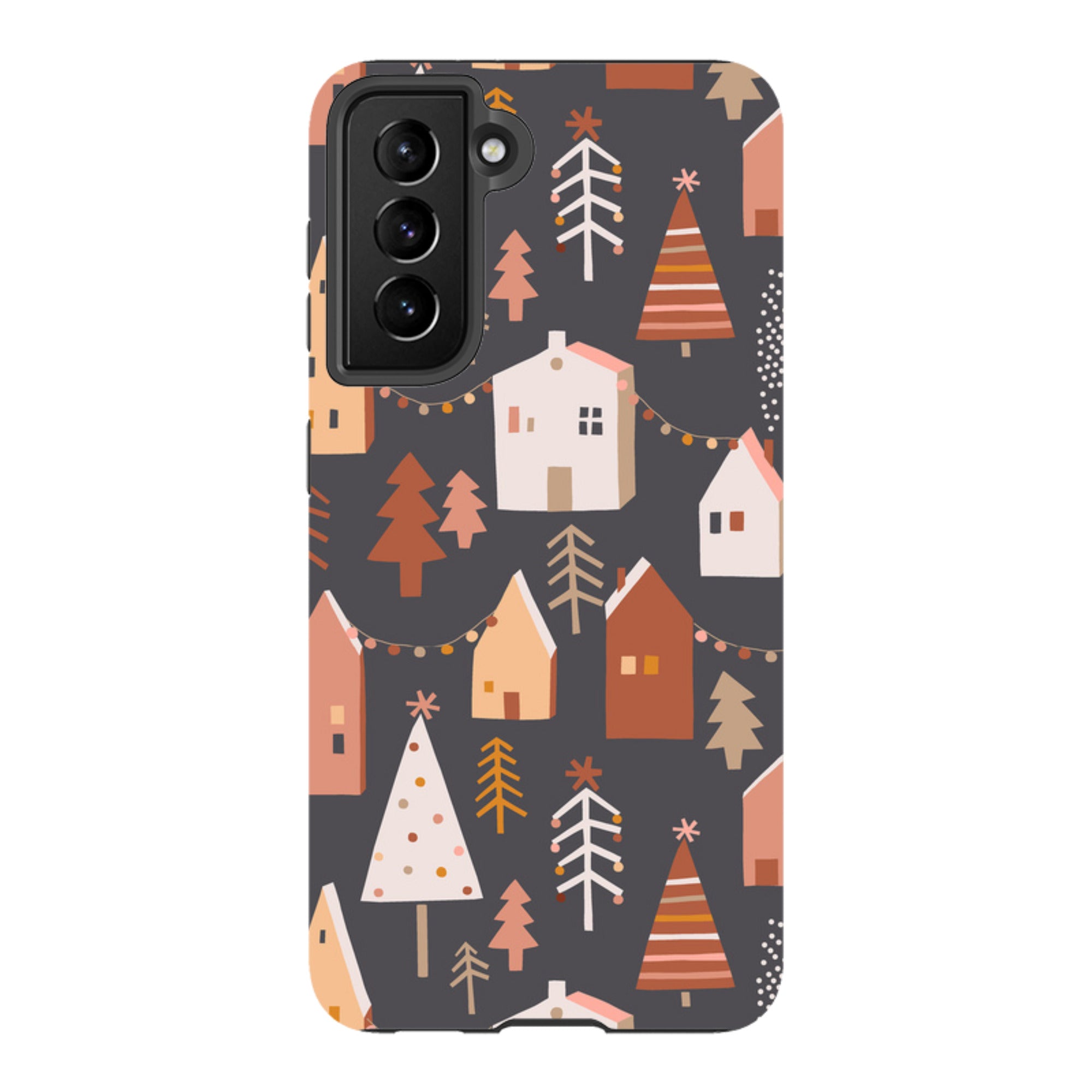Samsung Tough Case - Street Xmas Dark