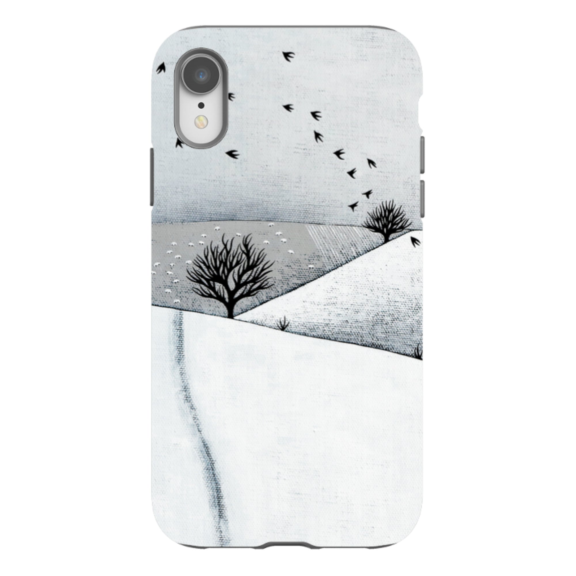 iPhone Tough Case - Snowy Landscape By Natasha Newton