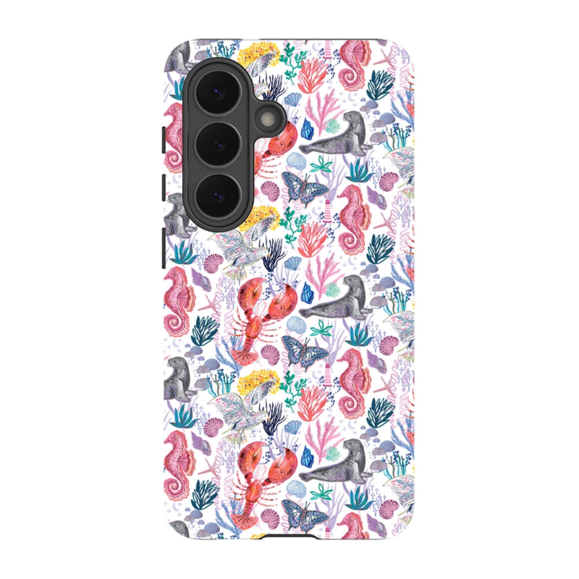 Samsung Tough  Case - Coastline Pattern B By Emma Frances Grant