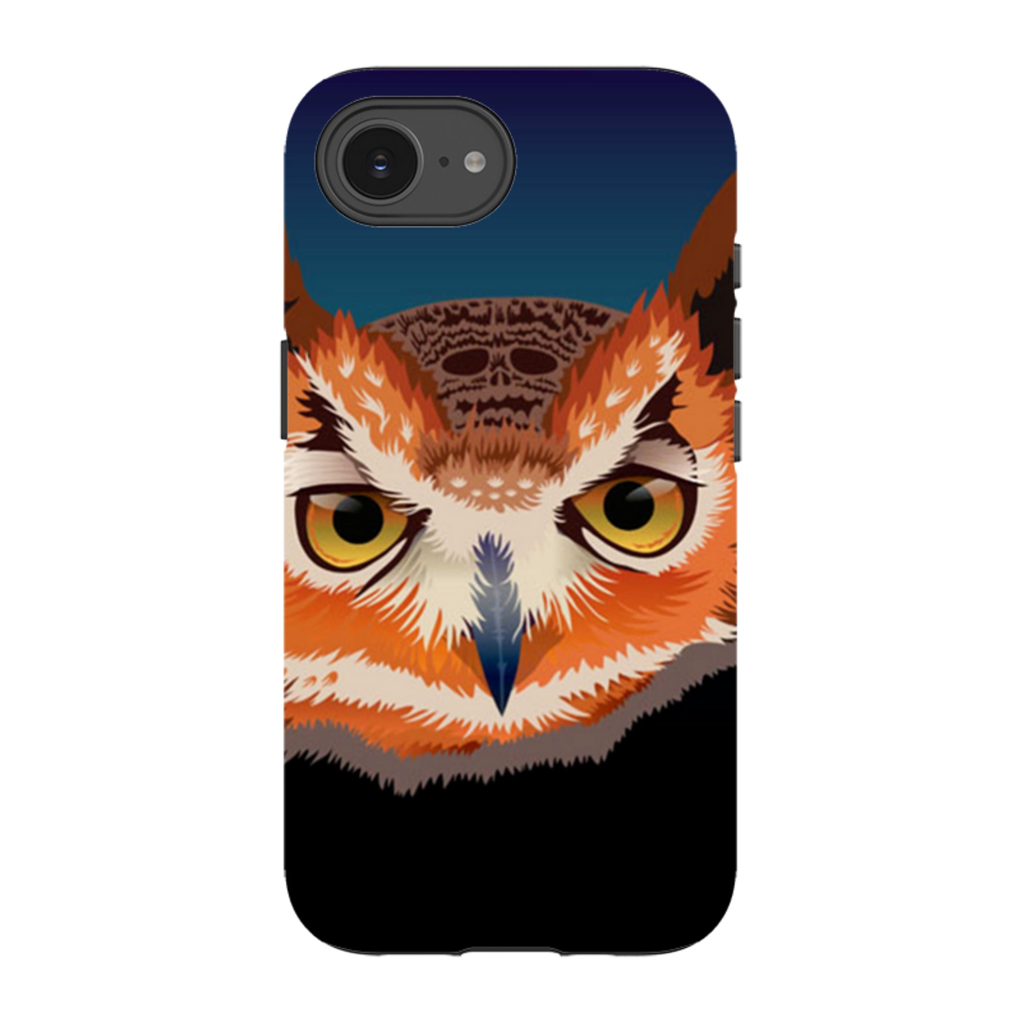 iPhone Tough Case - Owl By Mia Underwood