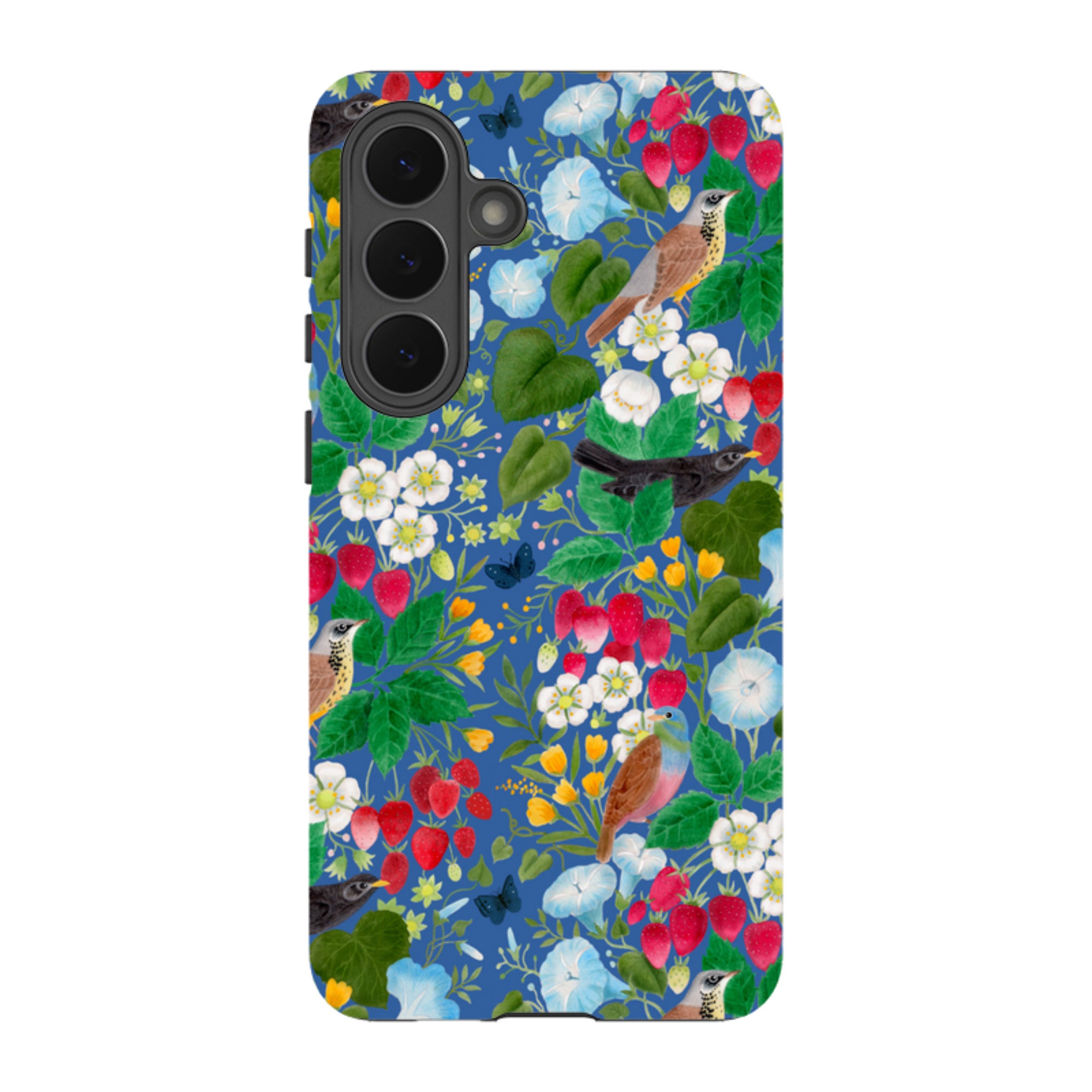 Samsung Tough  Case - Strawberry Thief By Bex Parkin