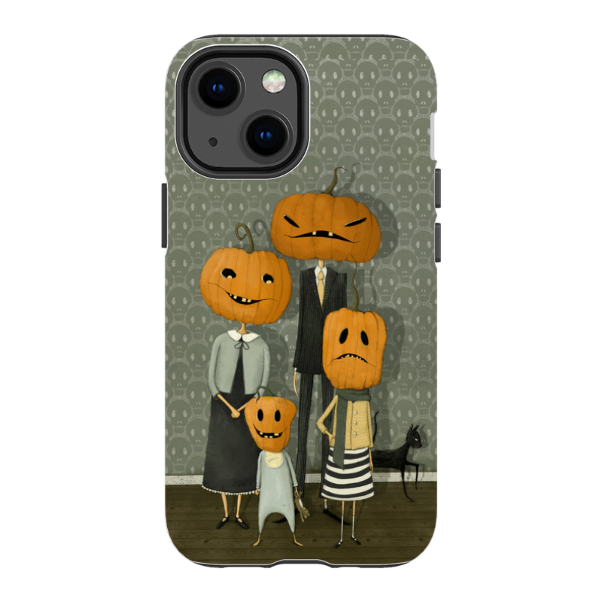 iPhone Tough Case - Pumpkin Family By Maja Lindberg
