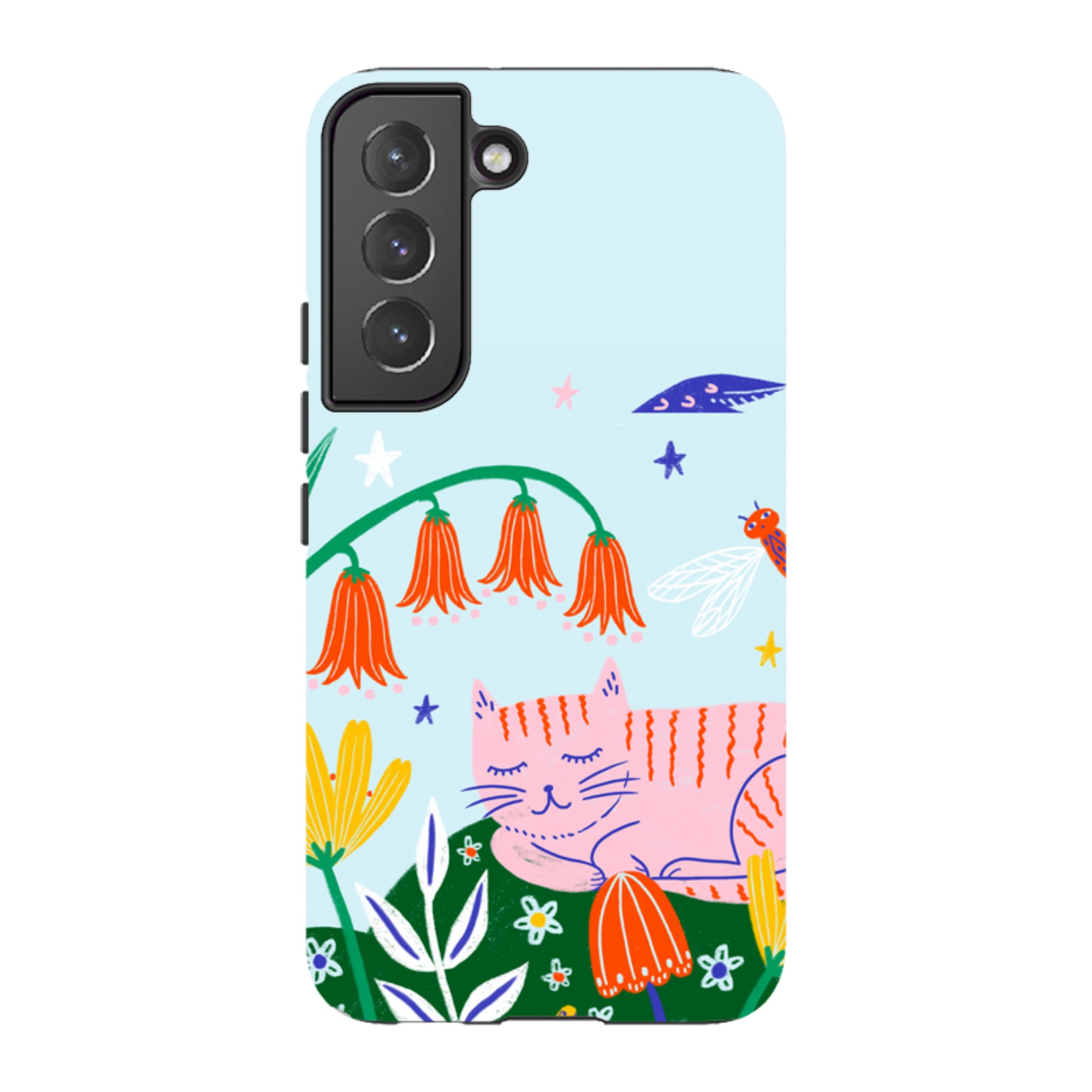 Samsung Tough Case - Cat By Lee Foster Wilson