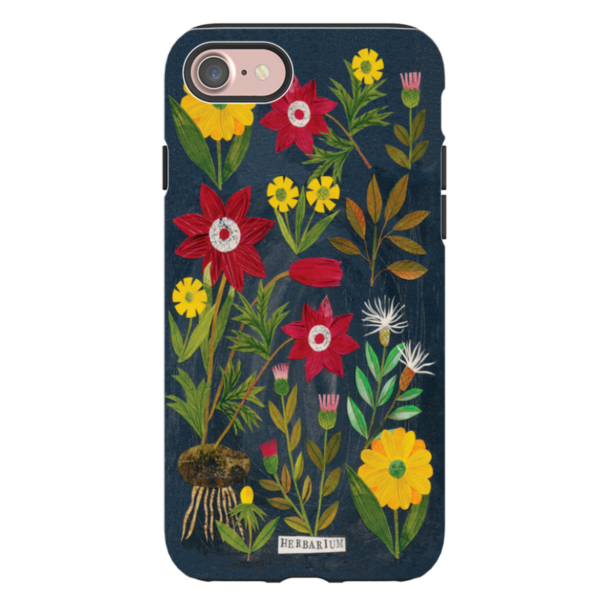 iPhone Tough Case - Herbarium By Tracey English