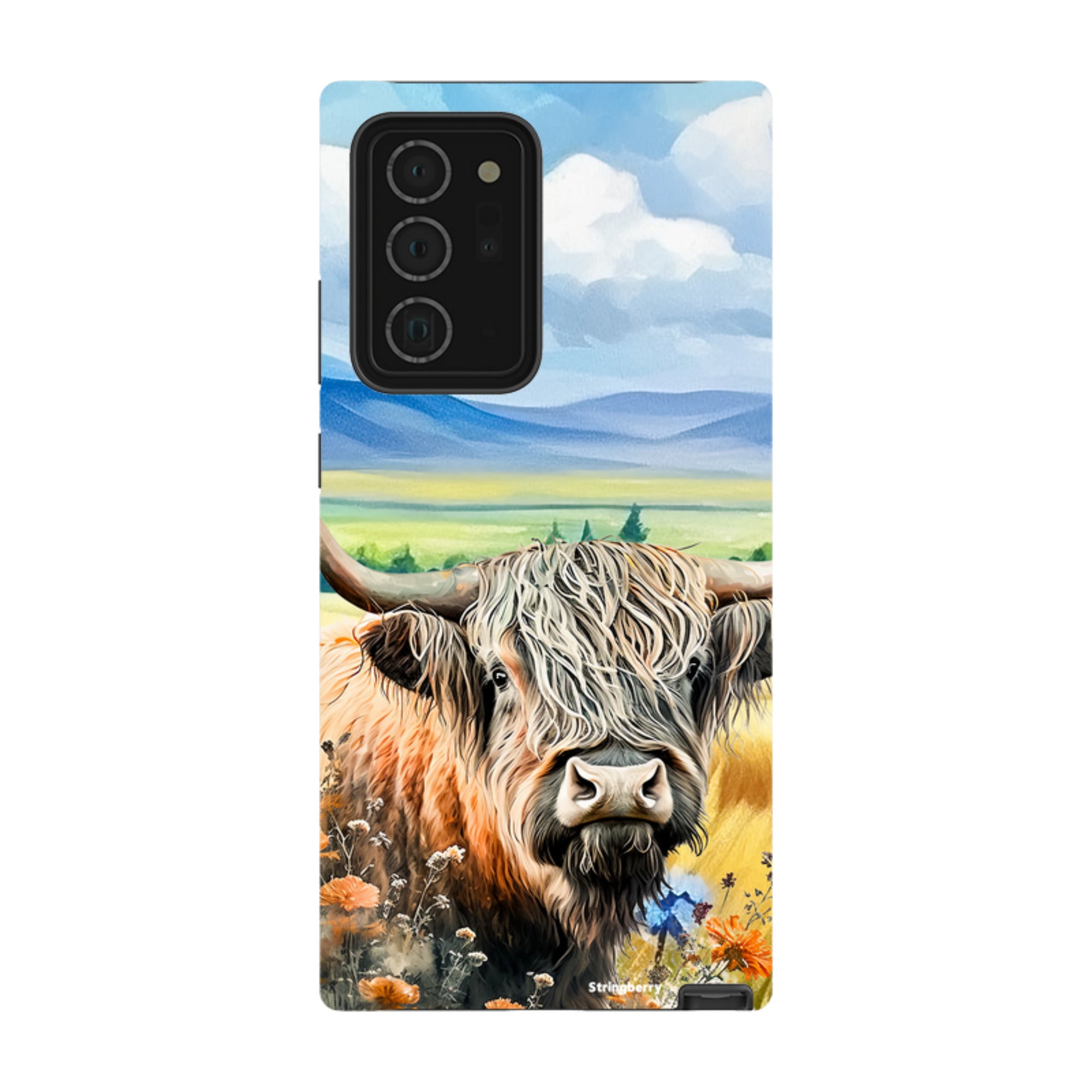 Samsung Tough Case - Highland Cow V