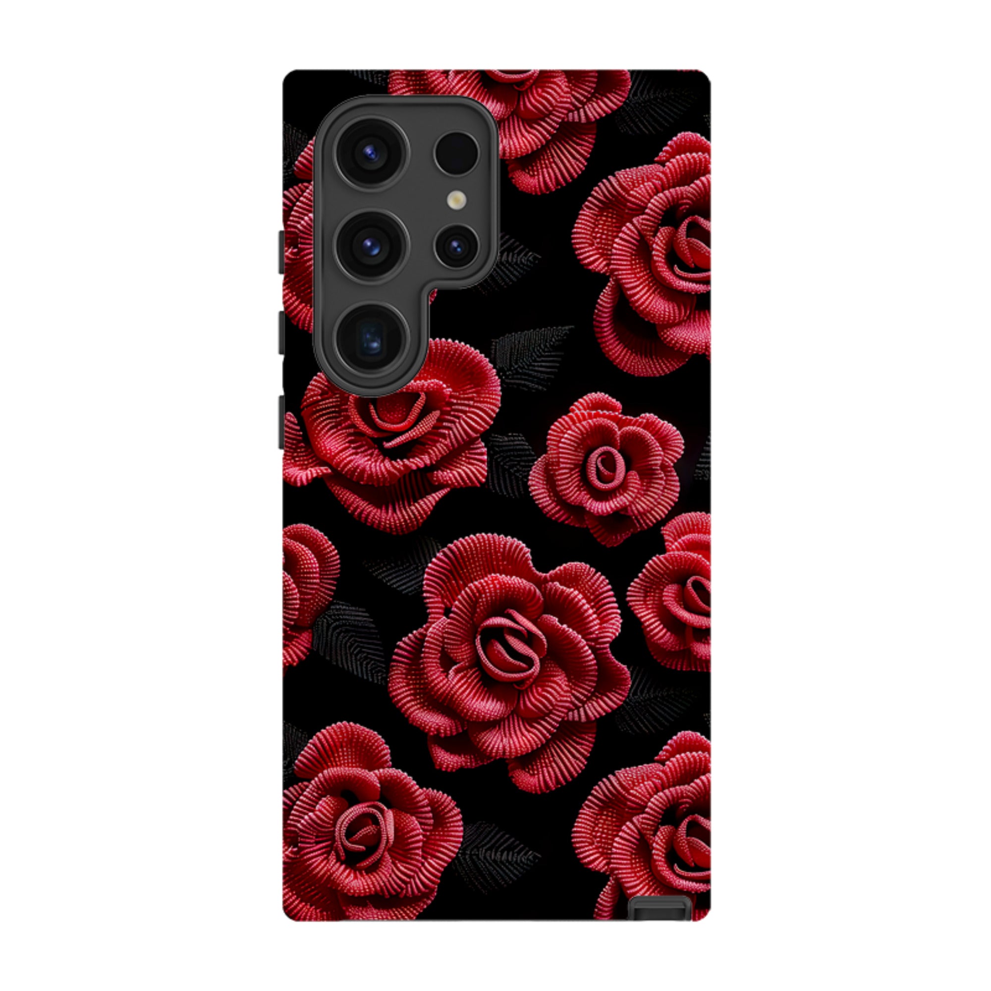Samsung Tough Case - Dark Roses II