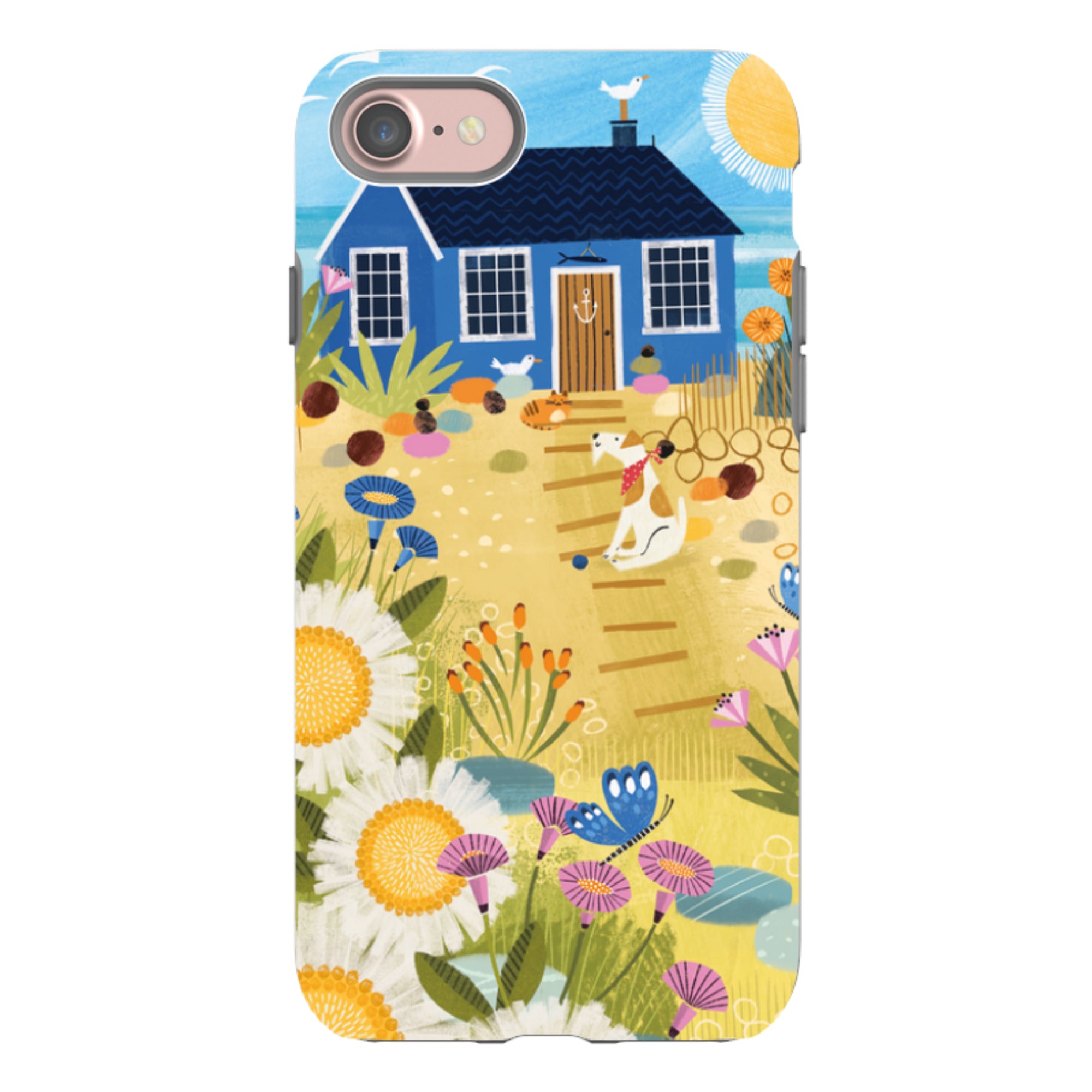 iPhone Case - Beach House By Ali Brookes