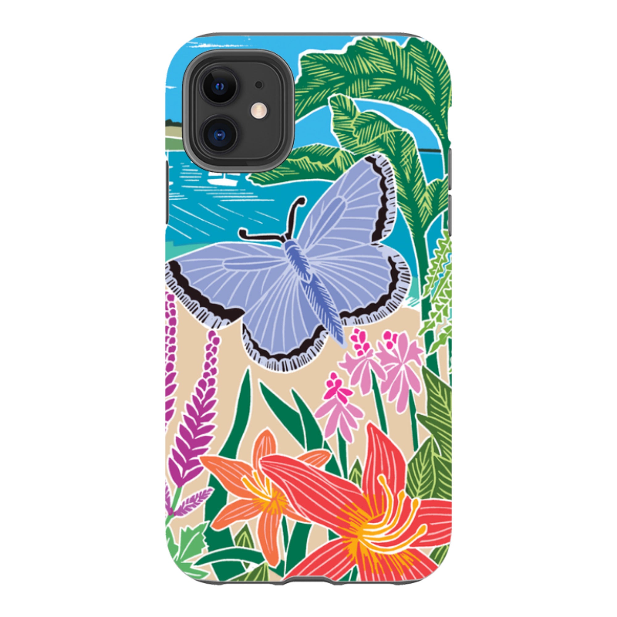 iPhone Tough Case - Trebah Garden By Kate Heiss