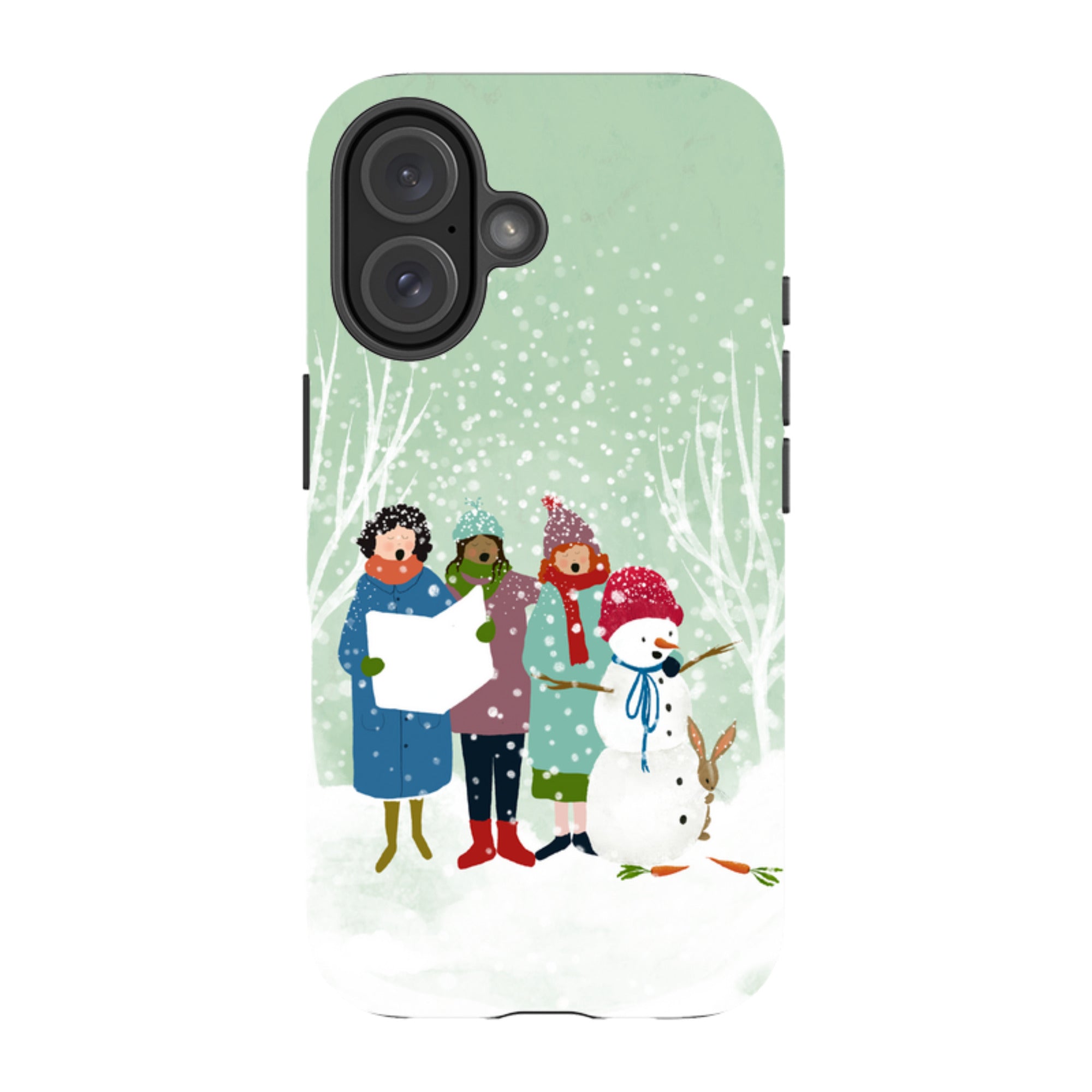 iPhone Tough Case - Card Singers 3 By Katherine Quinn