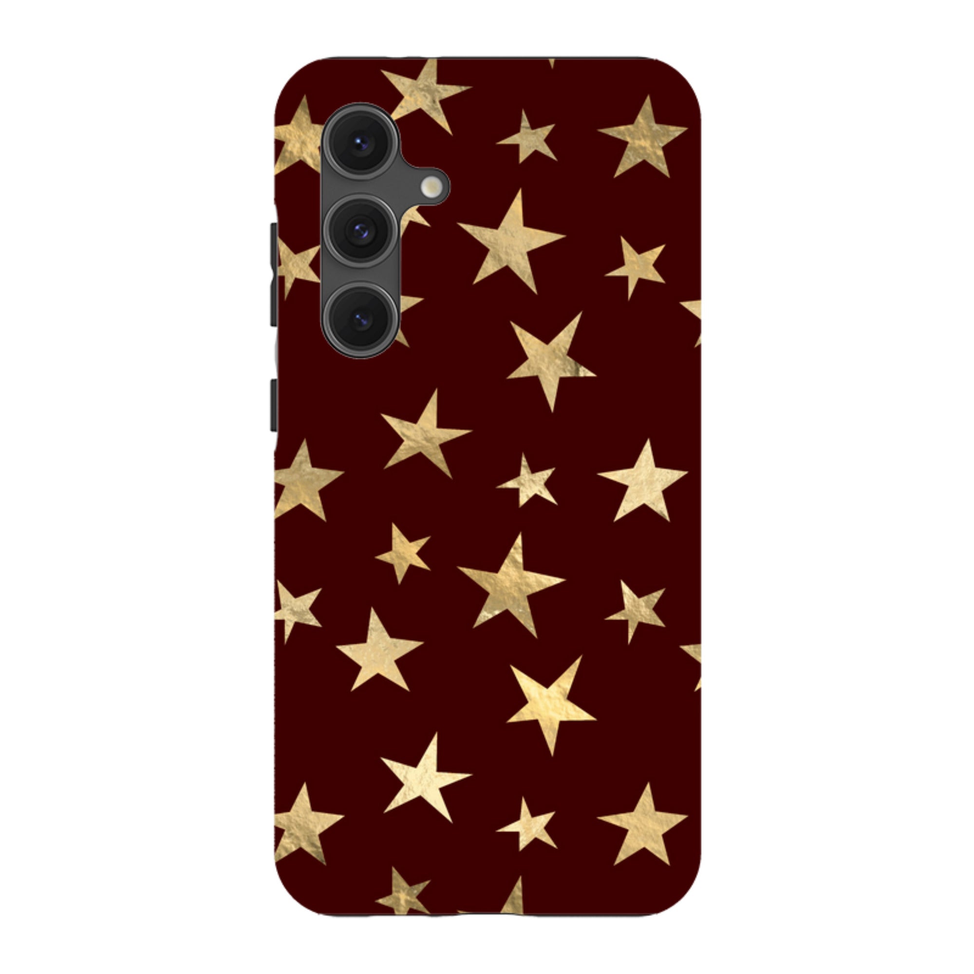 Samsung Tough Case - Brown and Gold Stars