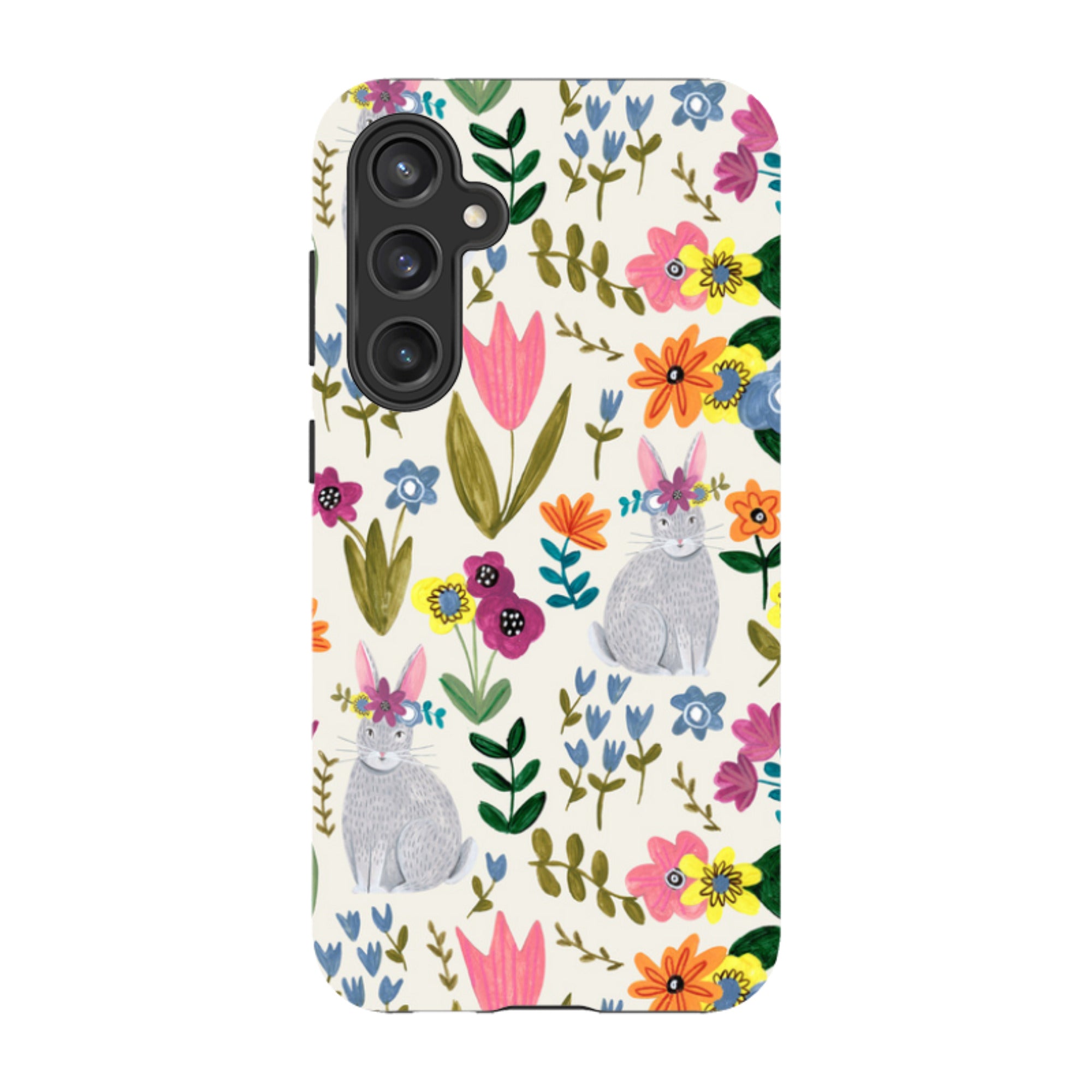 Samsung Tough Case - Rabbit Floral By Caroline Bonne Muller