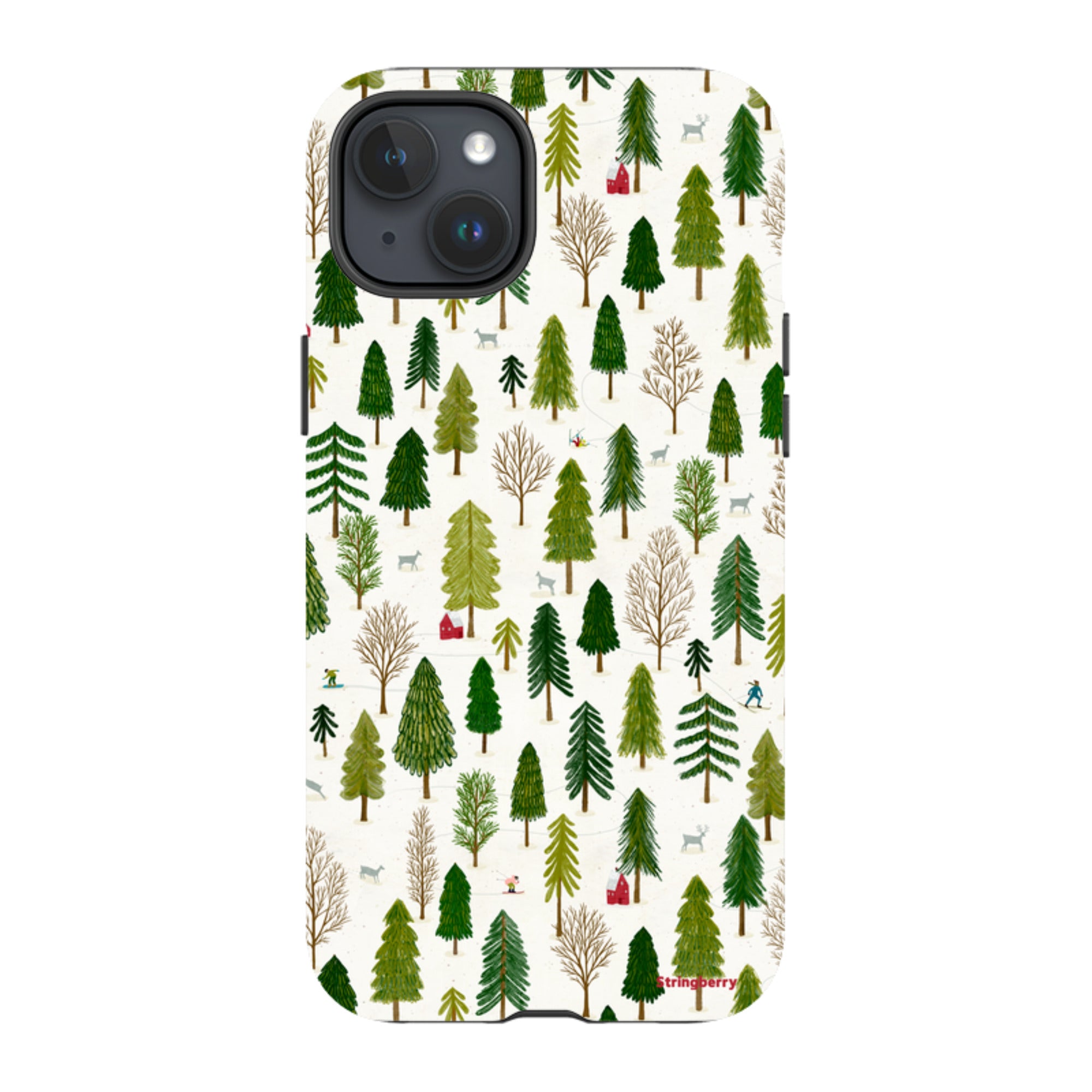 iPhone Tough Case - Winter Landscape IV By Katherine Quinn
